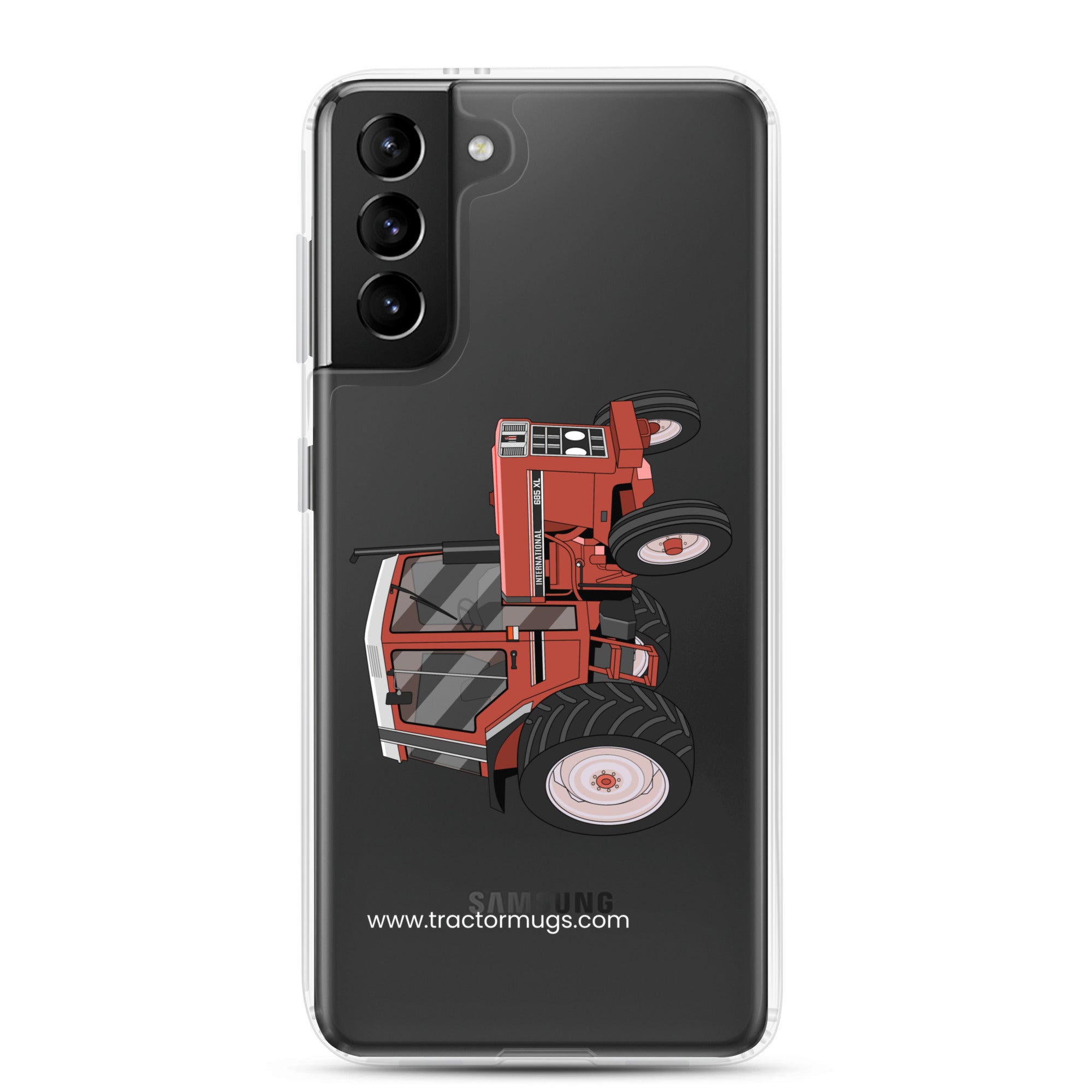 The Tractor Mugs Store Samsung Galaxy S21 Plus Case 685 XL | Clear Case for Samsung® Quality Farmers Merch