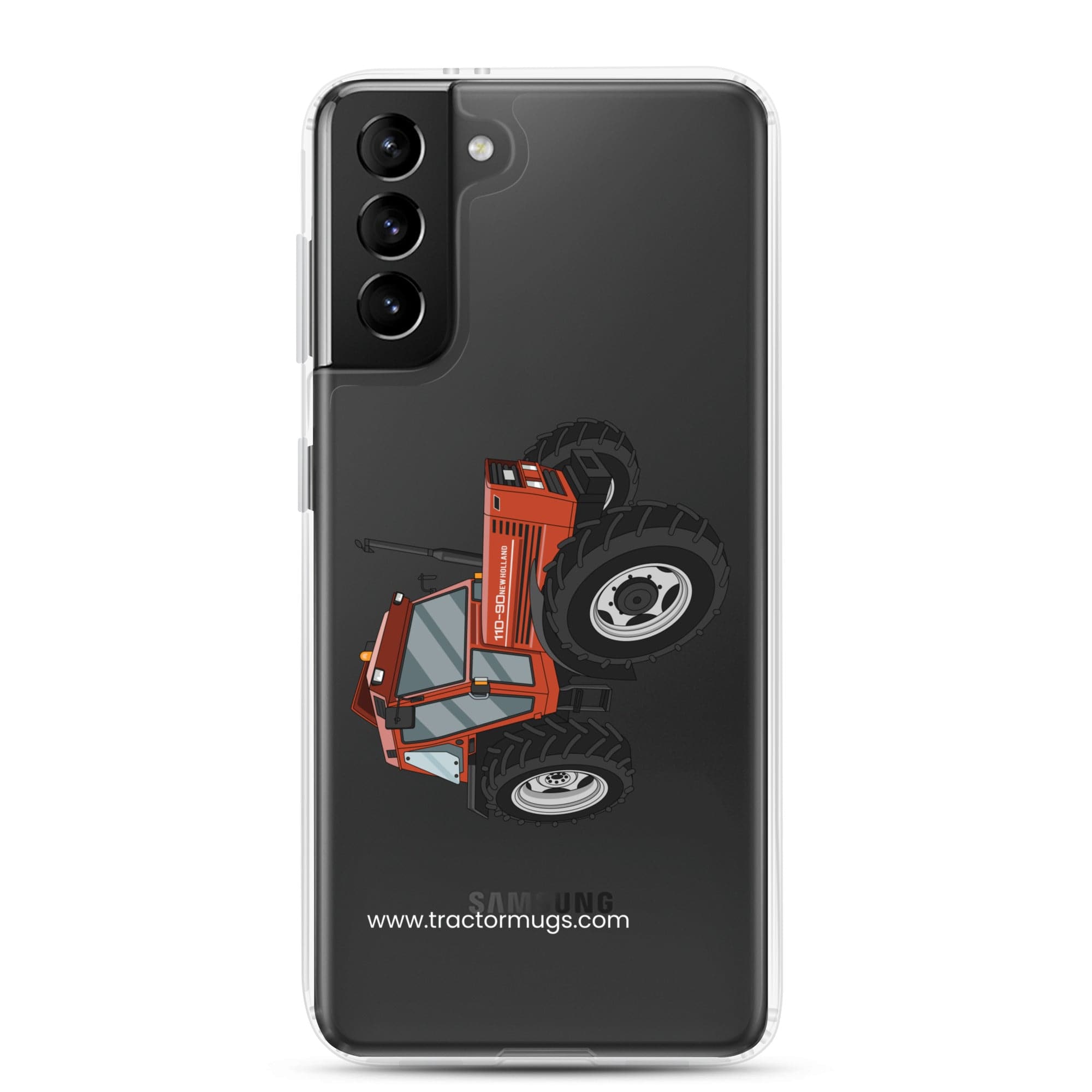 The Tractor Mugs Store Samsung Galaxy S21 Plus FIAT 110-90 | Clear Case for Samsung® Quality Farmers Merch
