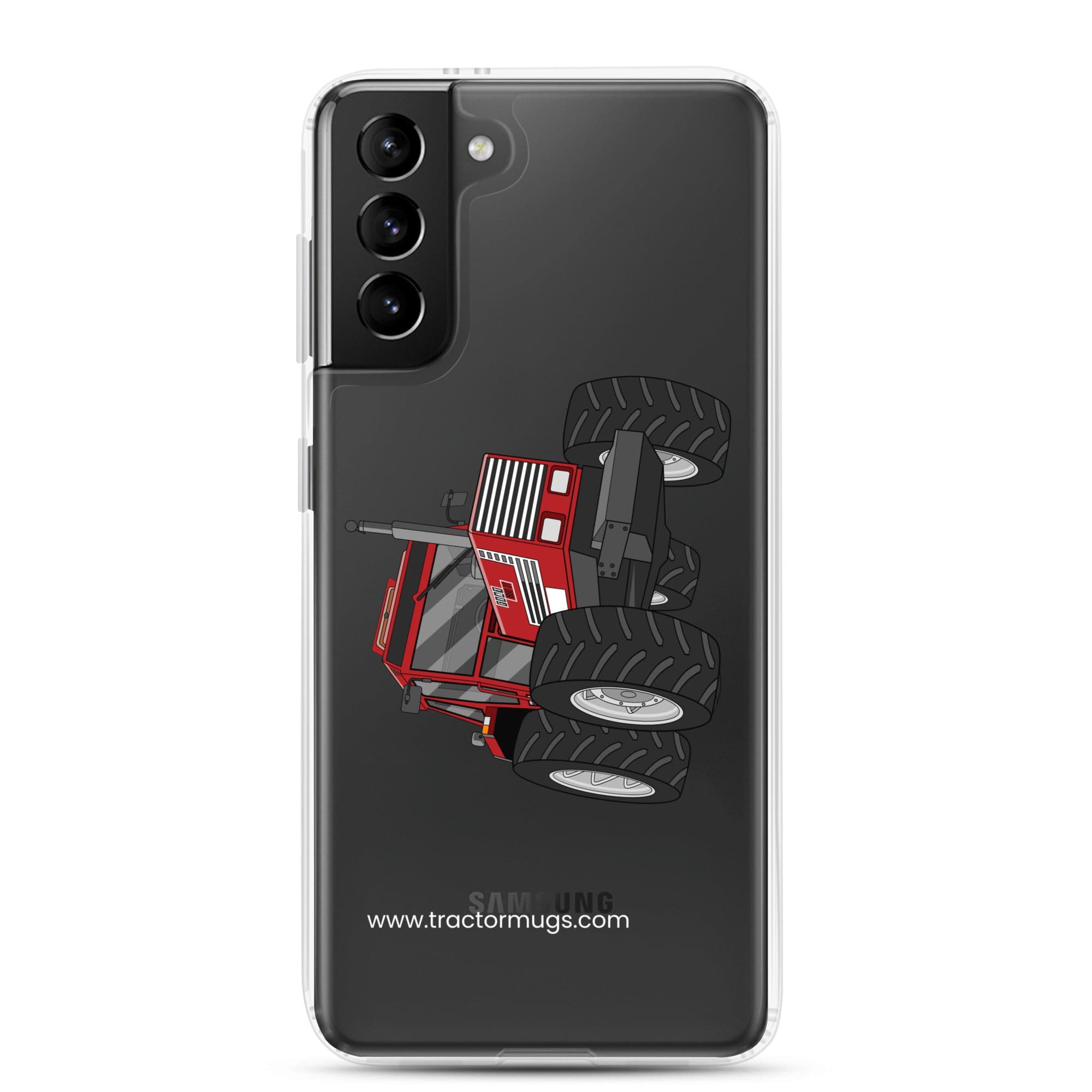 The Tractor Mugs Store Samsung Galaxy S21 Plus FIAT 1880 4WD | Clear Case for Samsung® Quality Farmers Merch