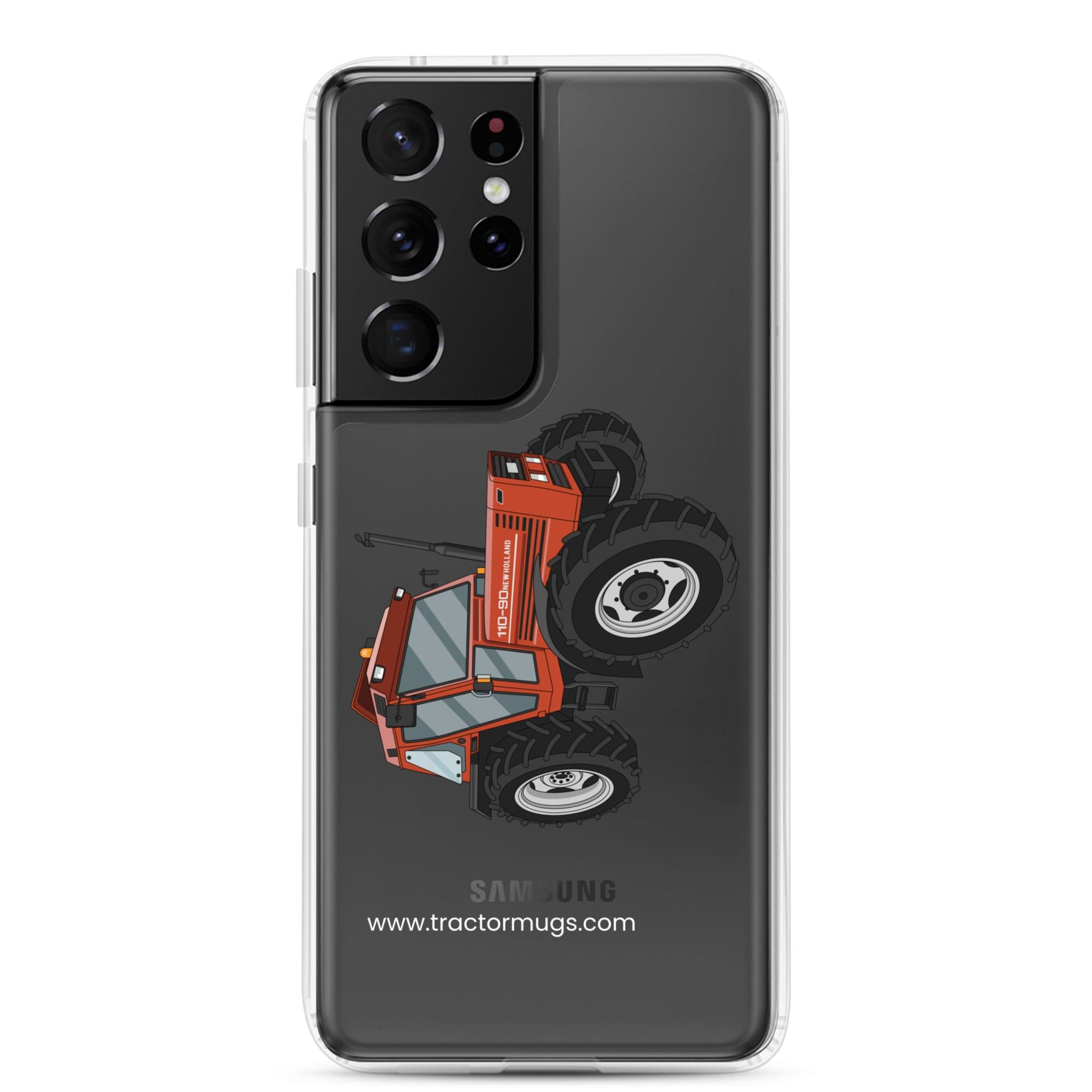 The Tractor Mugs Store Samsung Galaxy S21 Ultra FIAT 110-90 | Clear Case for Samsung® Quality Farmers Merch