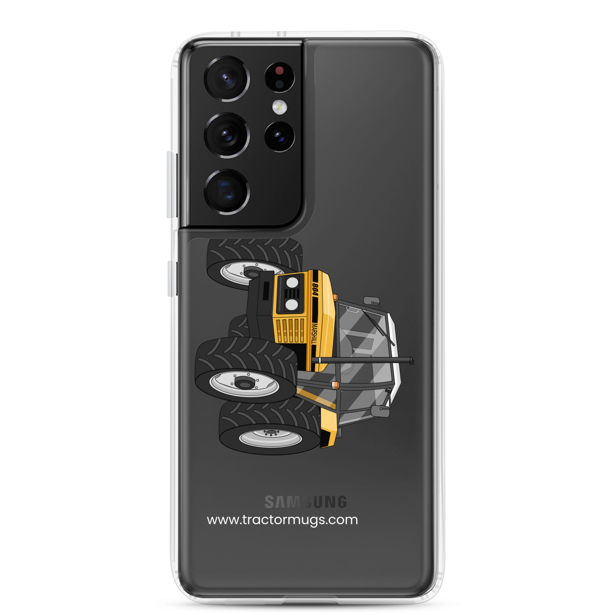 The Tractor Mugs Store Samsung Galaxy S21 Ultra Marshall 804 | Clear Case for Samsung® Quality Farmers Merch
