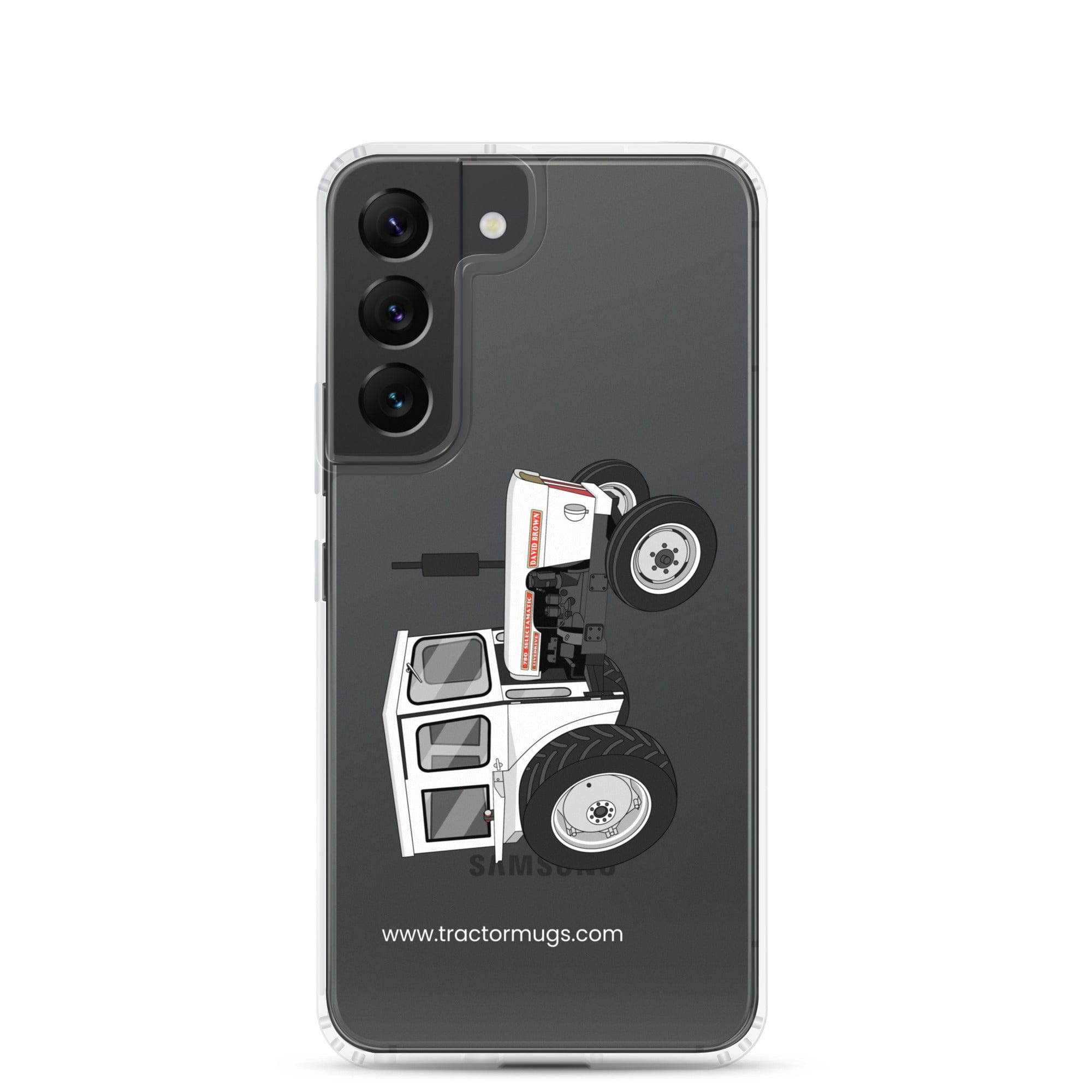 The Tractor Mugs Store Samsung Galaxy S22 David Brown 780 Selectamatic | Clear Case for Samsung® Quality Farmers Merch