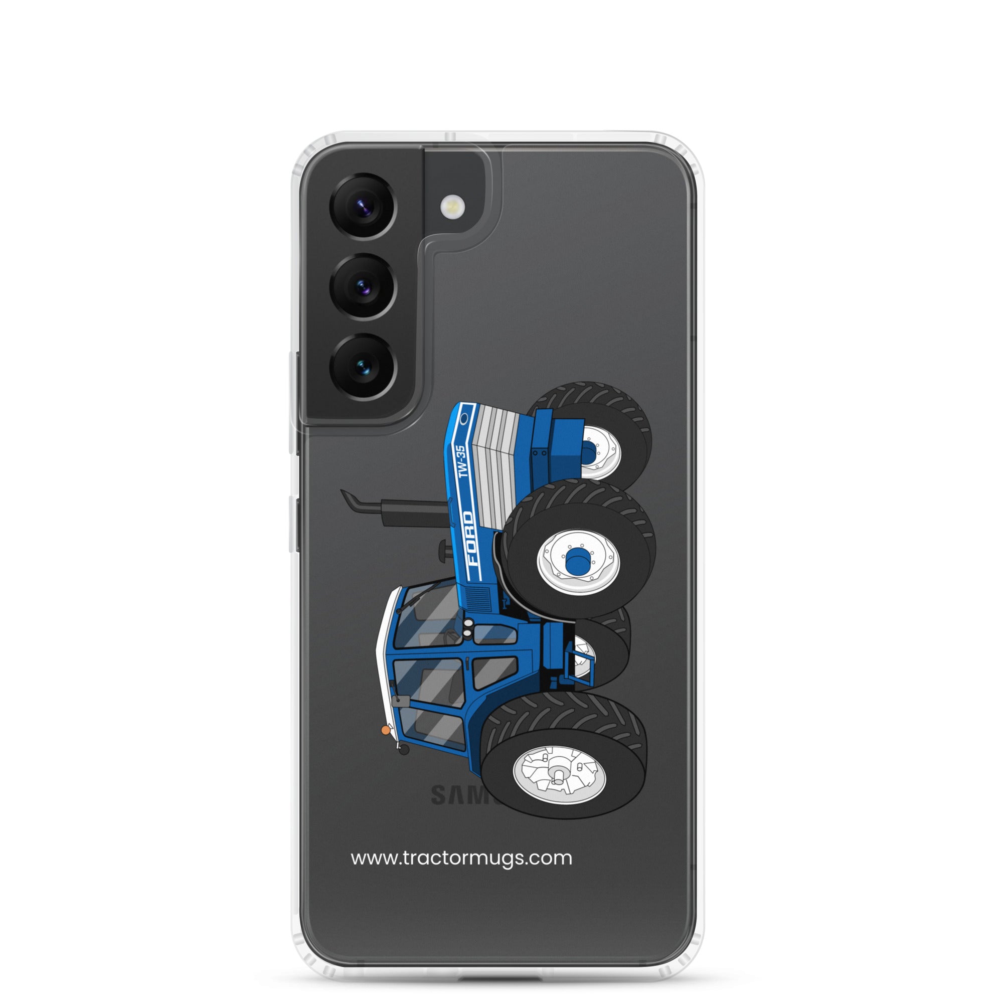 The Tractor Mugs Store Samsung Galaxy S22 Ford TW 35 | Clear Case for Samsung® Quality Farmers Merch