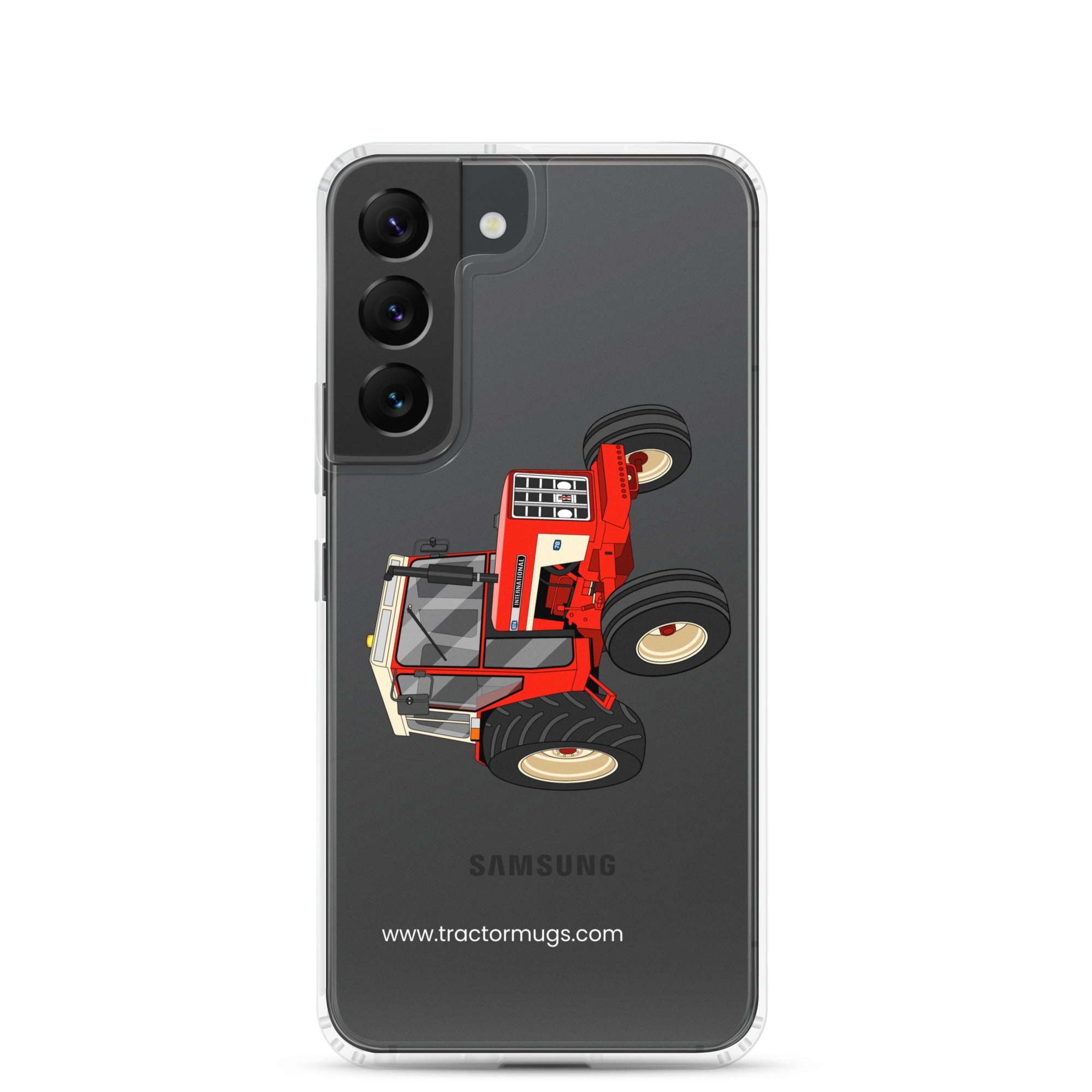 The Tractor Mugs Store Samsung Galaxy S22 International 674 | Clear Case for Samsung® Quality Farmers Merch