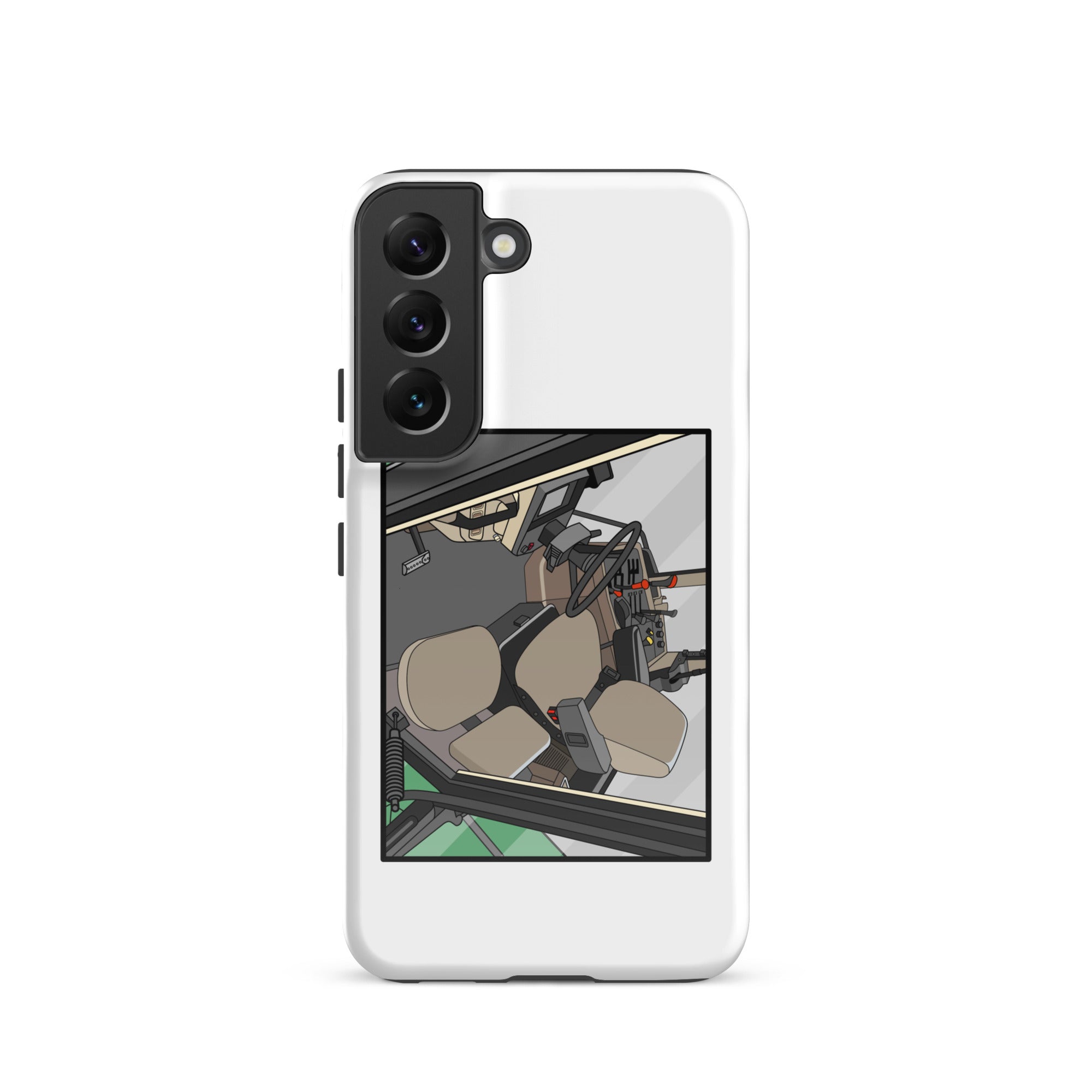The Tractor Mugs Store Samsung Galaxy S22 John Deere 7810 Cabin | Tough case for Samsung® Quality Farmers Merch
