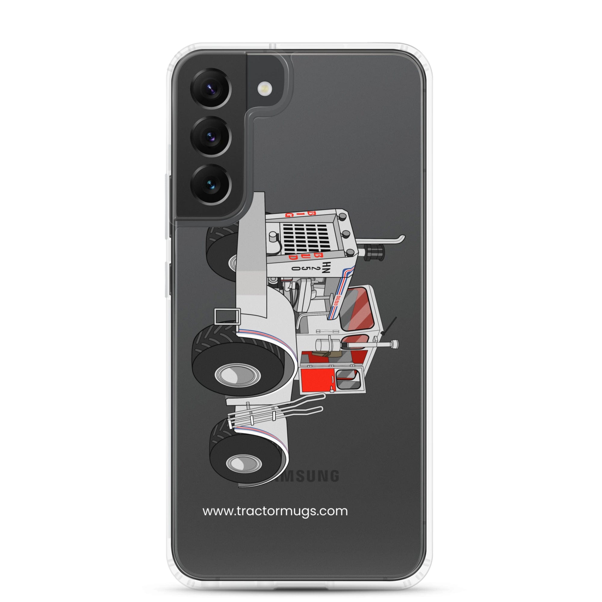 The Tractor Mugs Store Samsung Galaxy S22 Plus Big Bud Tractor | Clear Case for Samsung® Quality Farmers Merch