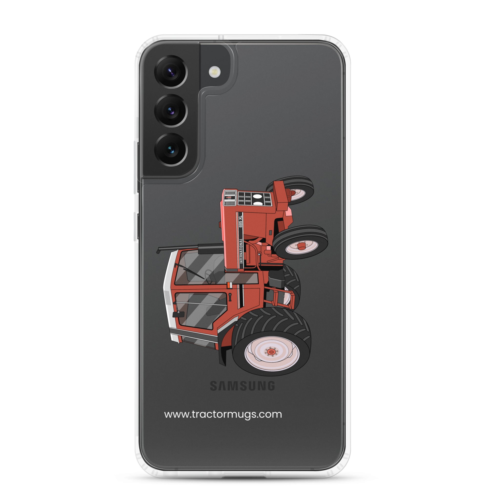 The Tractor Mugs Store Samsung Galaxy S22 Plus Case 685 XL | Clear Case for Samsung® Quality Farmers Merch