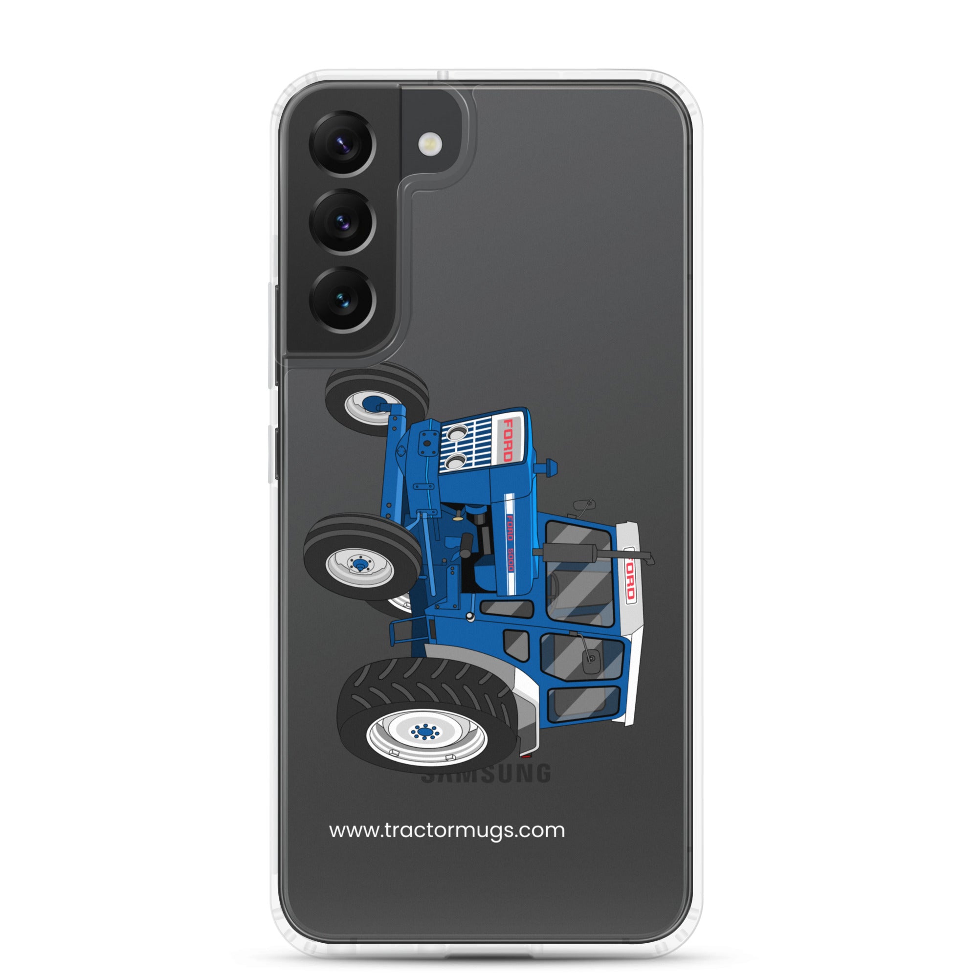 The Tractor Mugs Store Samsung Galaxy S22 Plus Ford 5000 | Clear Case for Samsung® Quality Farmers Merch