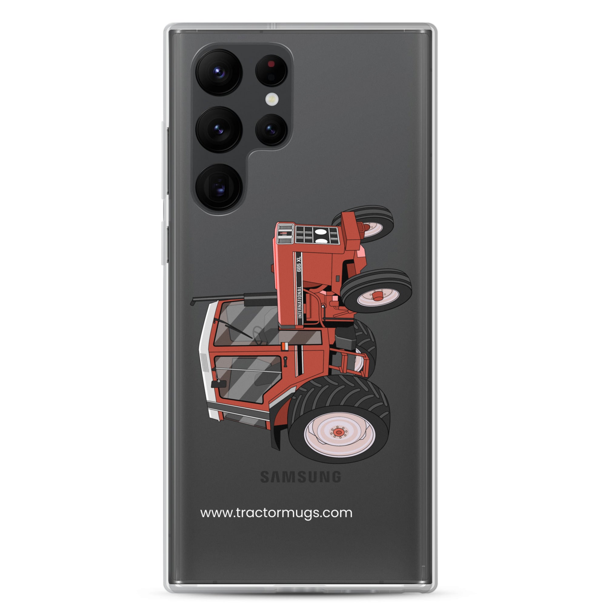 The Tractor Mugs Store Samsung Galaxy S22 Ultra Case 685 XL | Clear Case for Samsung® Quality Farmers Merch