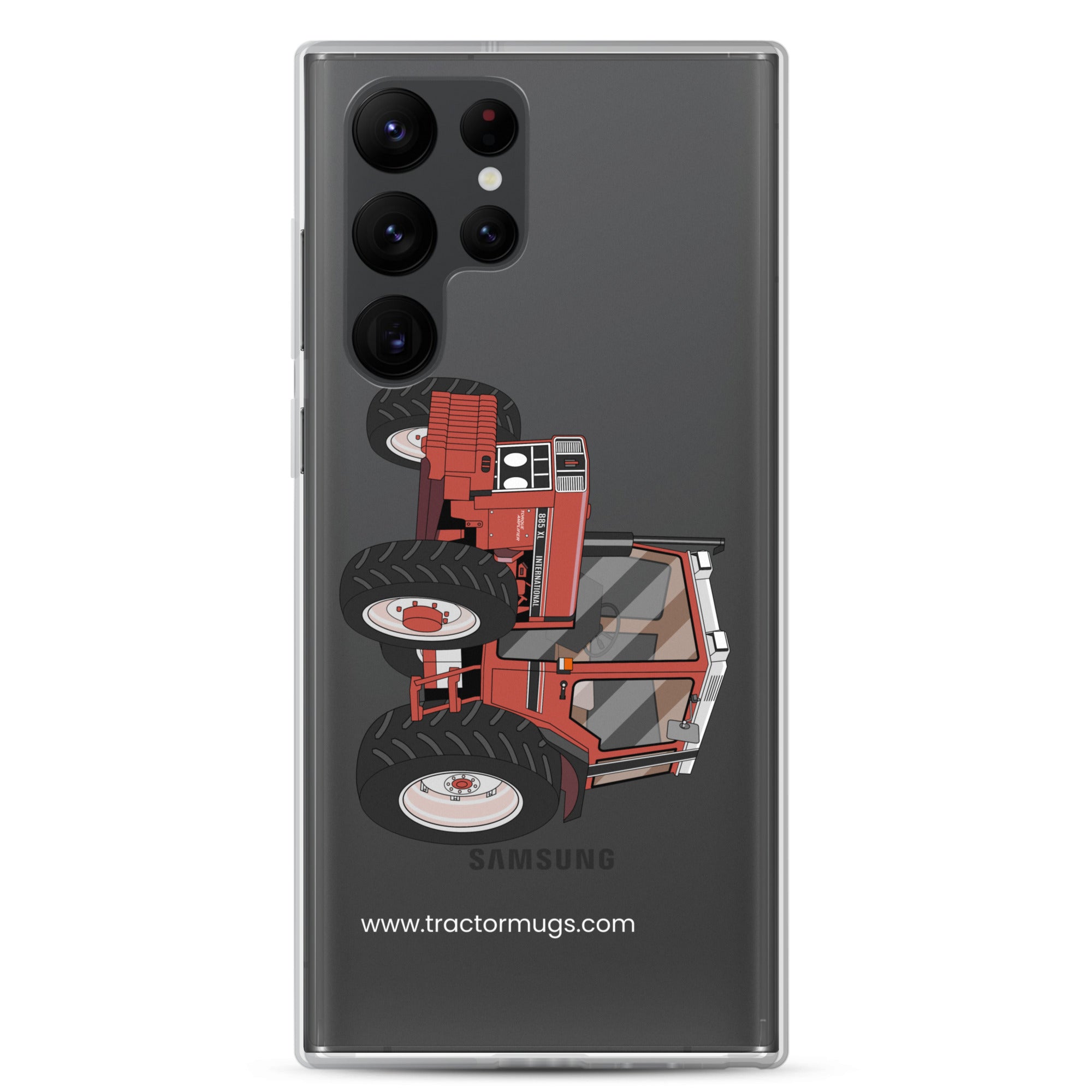 The Tractor Mugs Store Samsung Galaxy S22 Ultra Case 885 XL | Clear Case for Samsung® Quality Farmers Merch