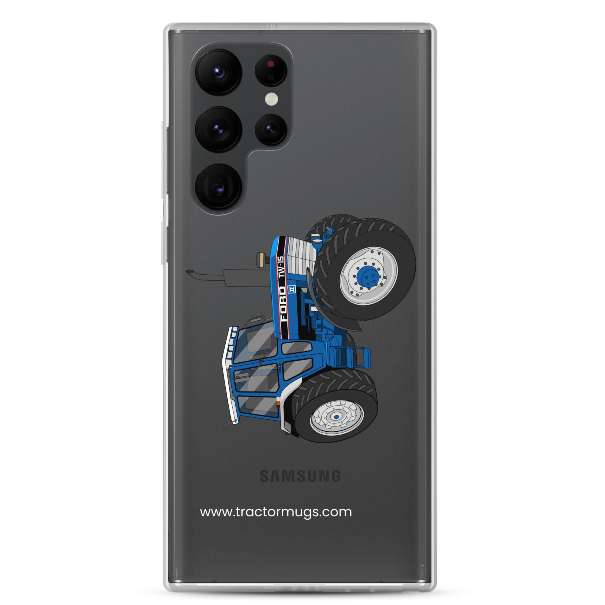 The Tractor Mugs Store Samsung Galaxy S22 Ultra Ford TW 15 | Clear Case for Samsung® Quality Farmers Merch