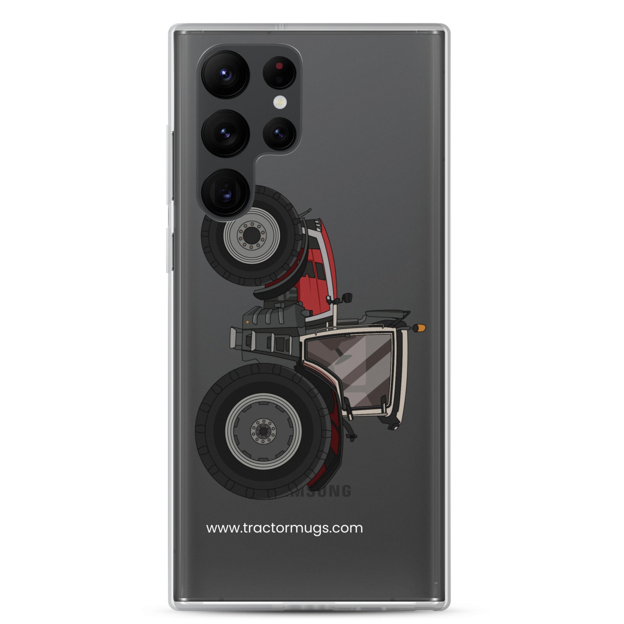 The Tractor Mugs Store Samsung Galaxy S22 Ultra Massey Ferguson 8S 265 (2020) | Clear Case for Samsung® Quality Farmers Merch