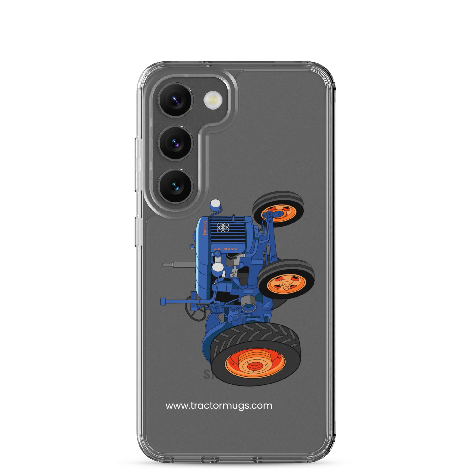 The Tractor Mugs Store Samsung Galaxy S23 Fordson E27N L4 | Clear Case for Samsung® Quality Farmers Merch