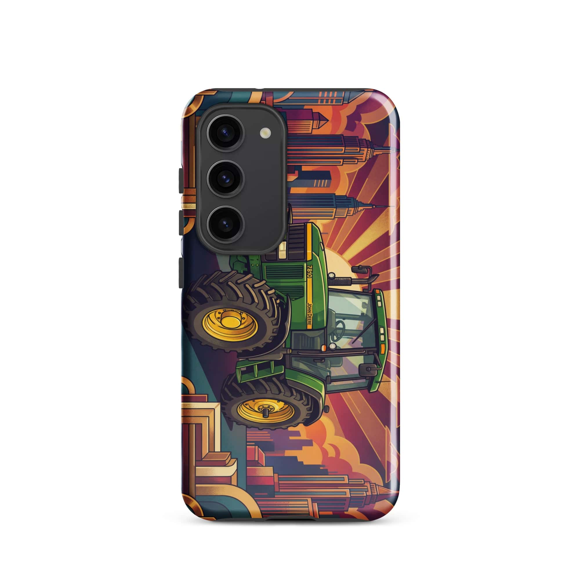 The Tractor Mugs Store Samsung Galaxy S23 John Deere 7810 | Art Deco Tough case for Samsung® Quality Farmers Merch