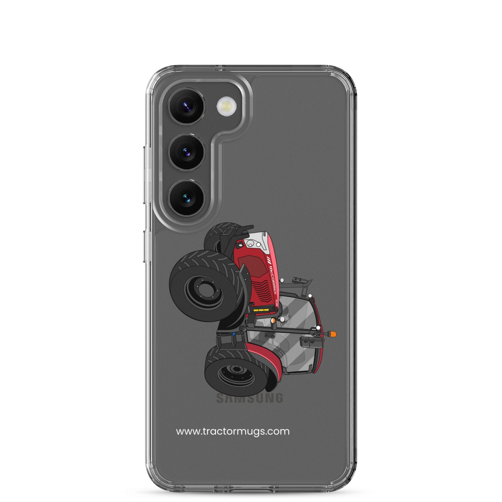 The Tractor Mugs Store Samsung Galaxy S23 McCormick X5 120 | Clear Case for Samsung® Quality Farmers Merch