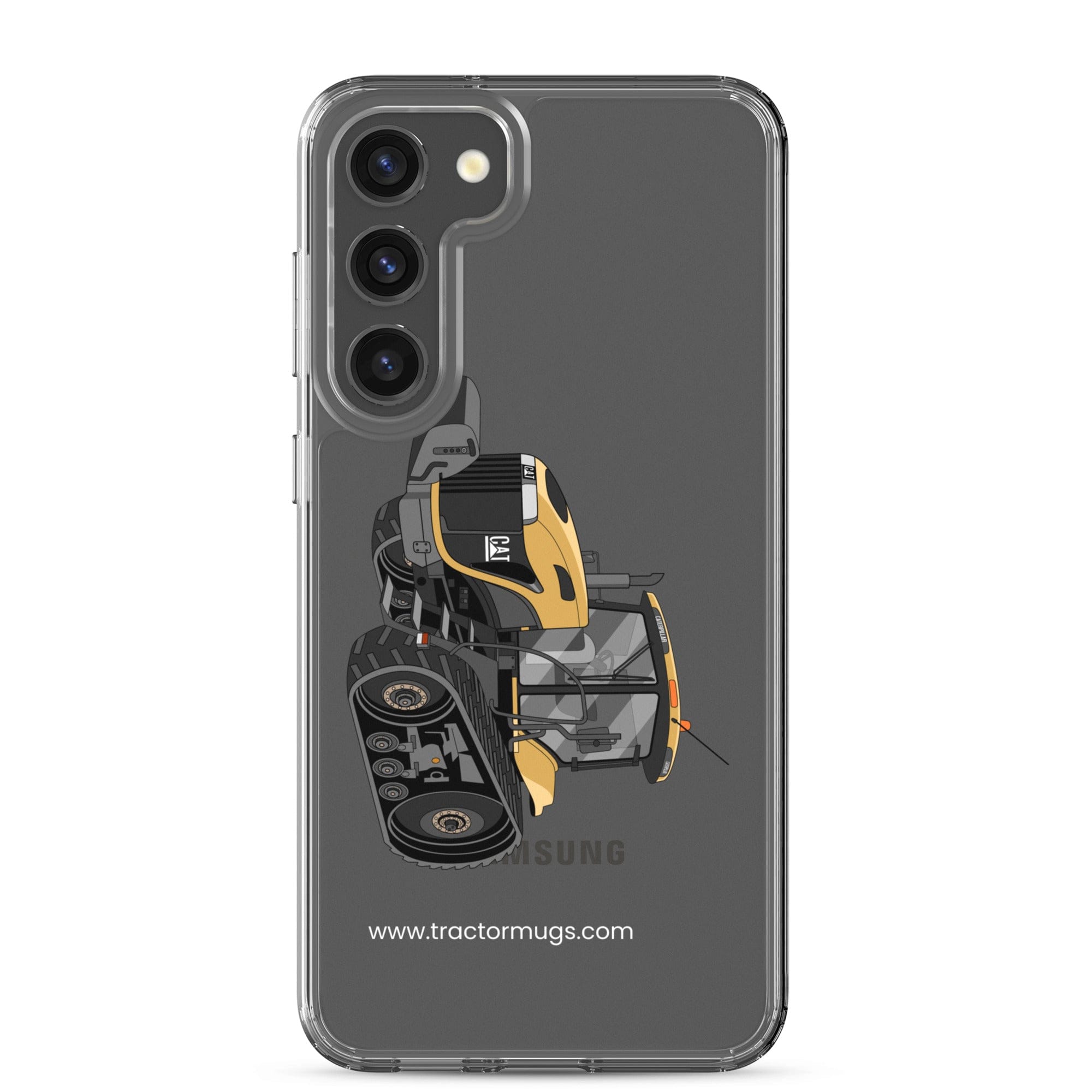The Tractor Mugs Store Samsung Galaxy S23 Plus Challenger NT765A Crawler | Clear Case for Samsung® Quality Farmers Merch