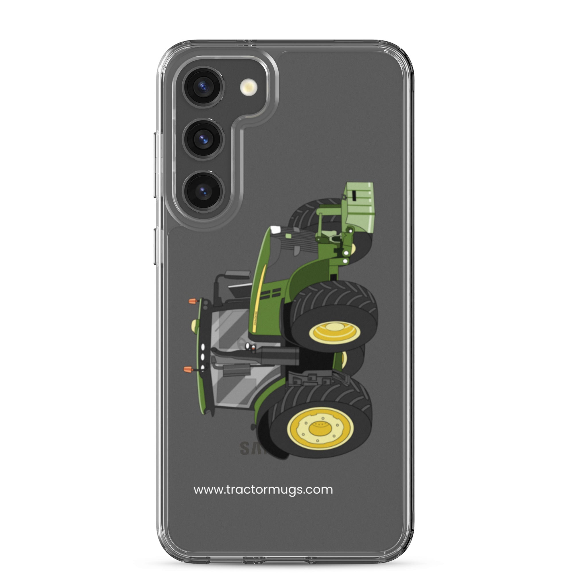 The Tractor Mugs Store Samsung Galaxy S23 Plus John Deere 7310R | Clear Case for Samsung® Quality Farmers Merch