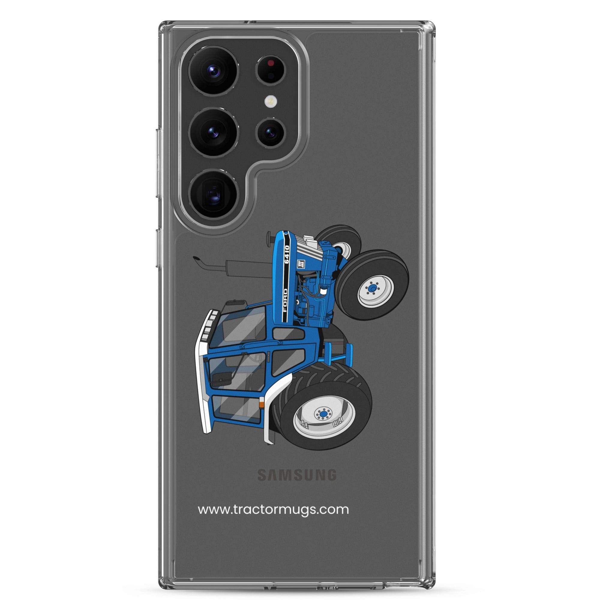 The Tractor Mugs Store Samsung Galaxy S23 Ultra Ford 6410 2WD | Clear Case for Samsung® Quality Farmers Merch