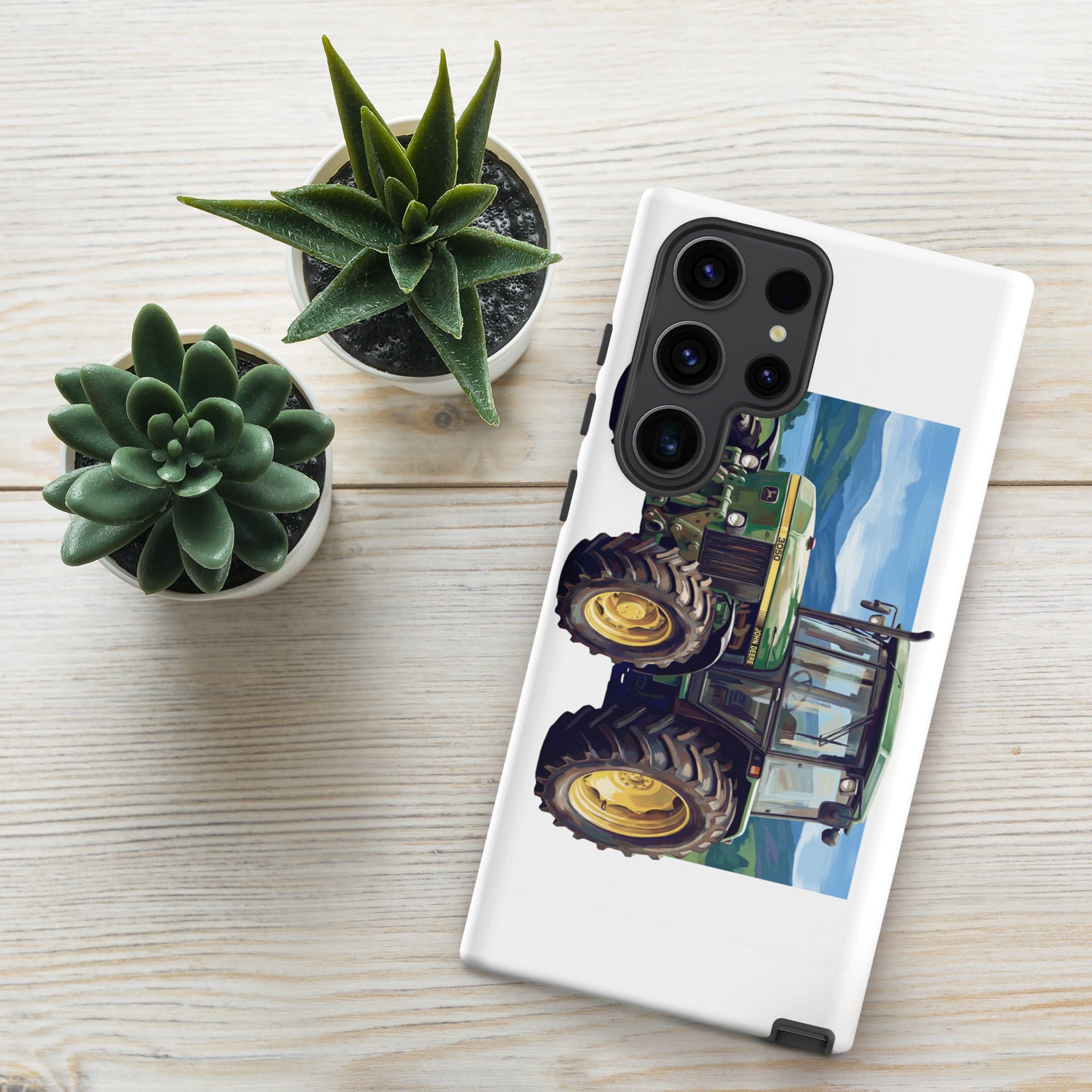 The Tractor Mugs Store Samsung Galaxy S23 Ultra John Deere 3050 | Splash Art Tough case for Samsung® Quality Farmers Merch