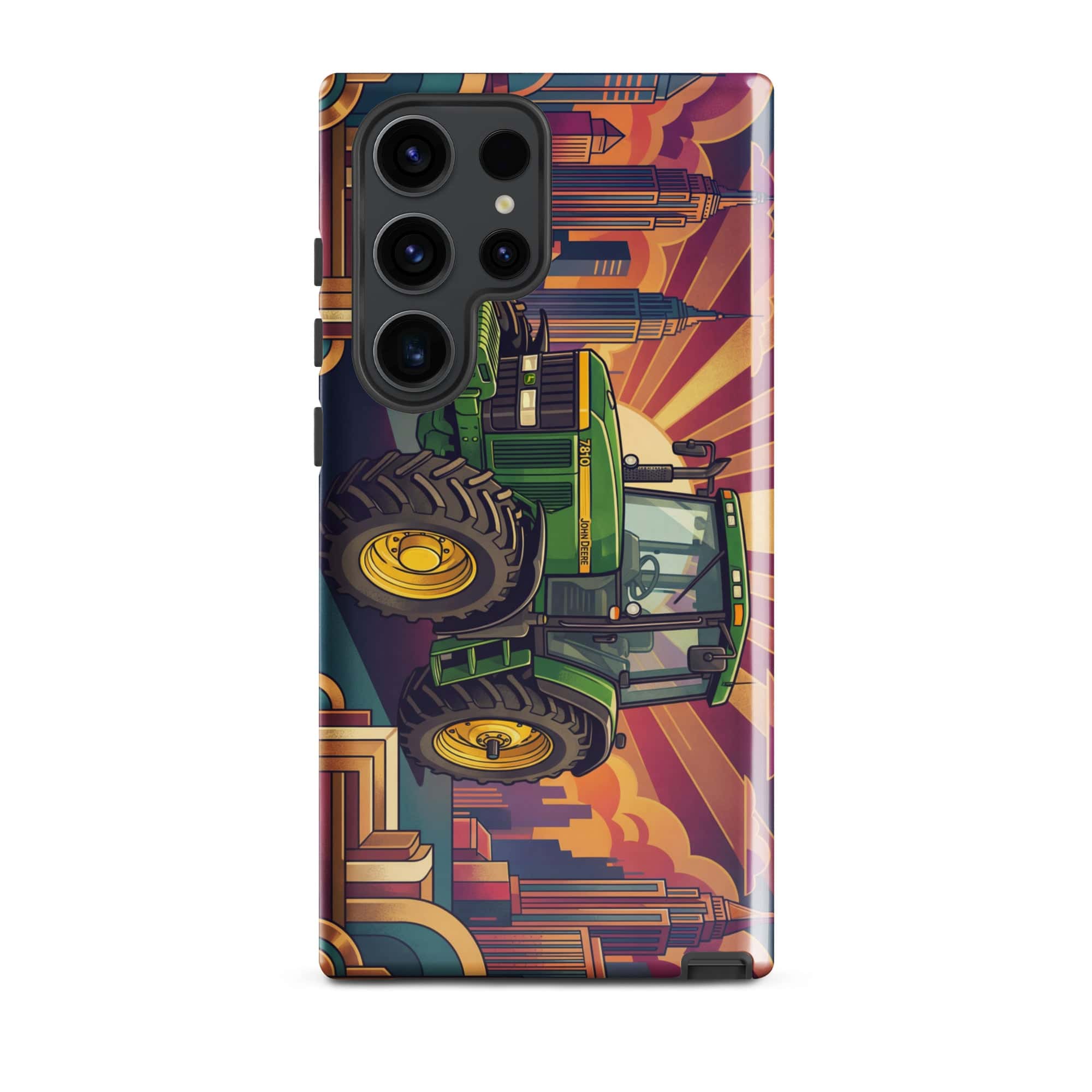 The Tractor Mugs Store Samsung Galaxy S23 Ultra John Deere 7810 | Art Deco Tough case for Samsung® Quality Farmers Merch