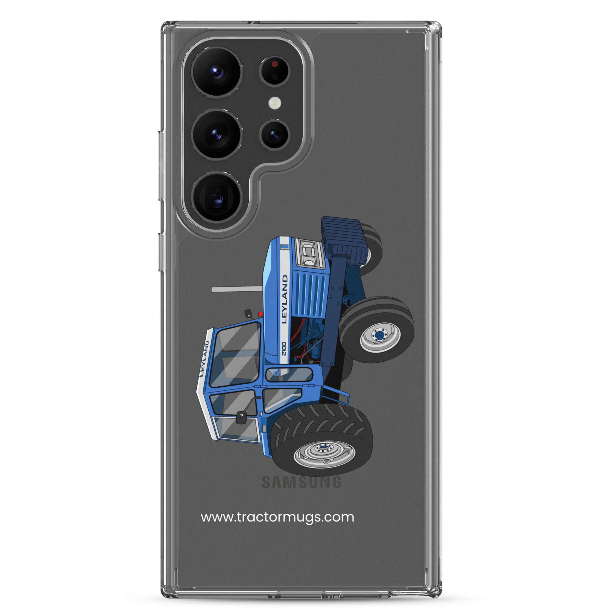 The Tractor Mugs Store Samsung Galaxy S23 Ultra Leyland 2100 | Clear Case for Samsung® Quality Farmers Merch