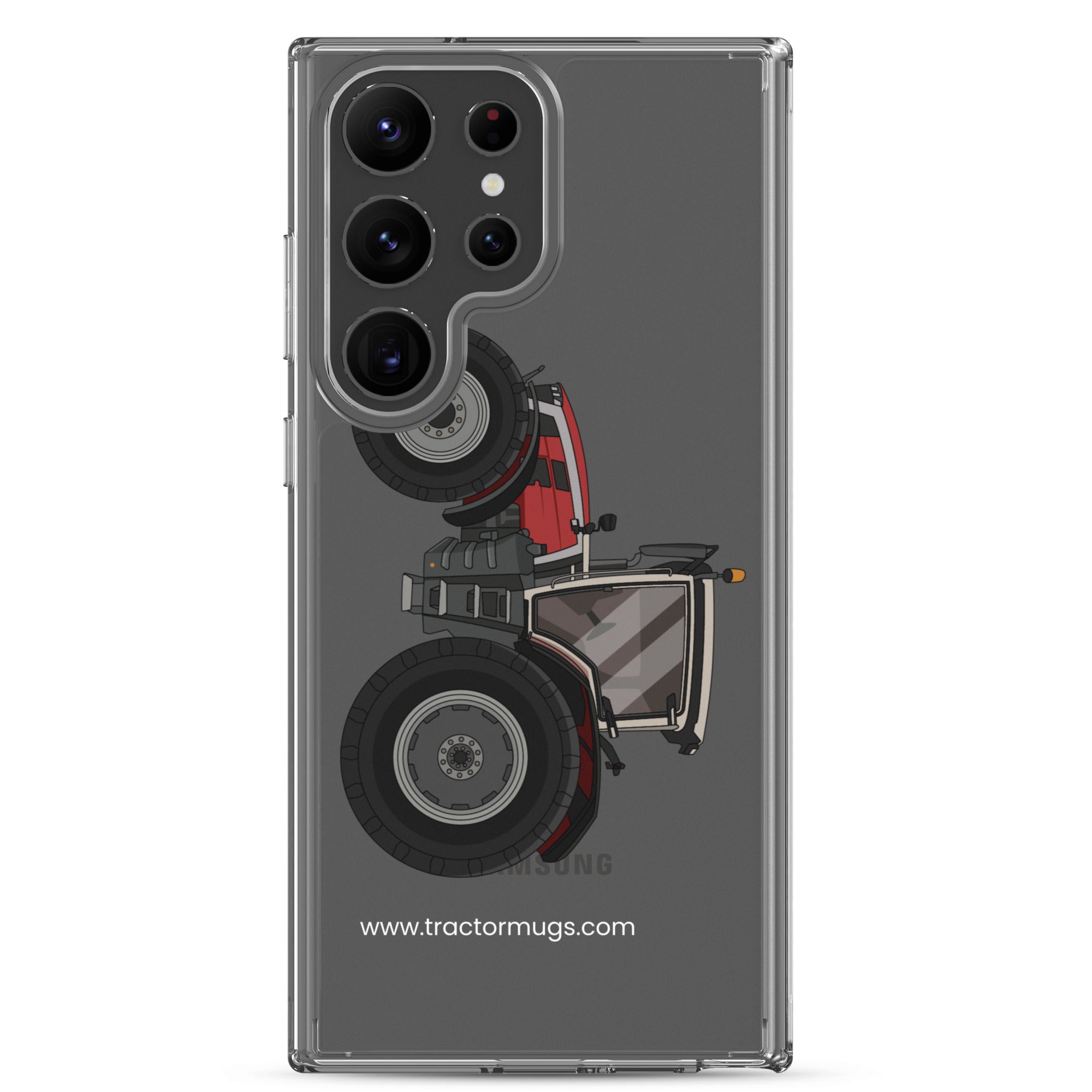 The Tractor Mugs Store Samsung Galaxy S23 Ultra Massey Ferguson 8S 265 (2020) | Clear Case for Samsung® Quality Farmers Merch