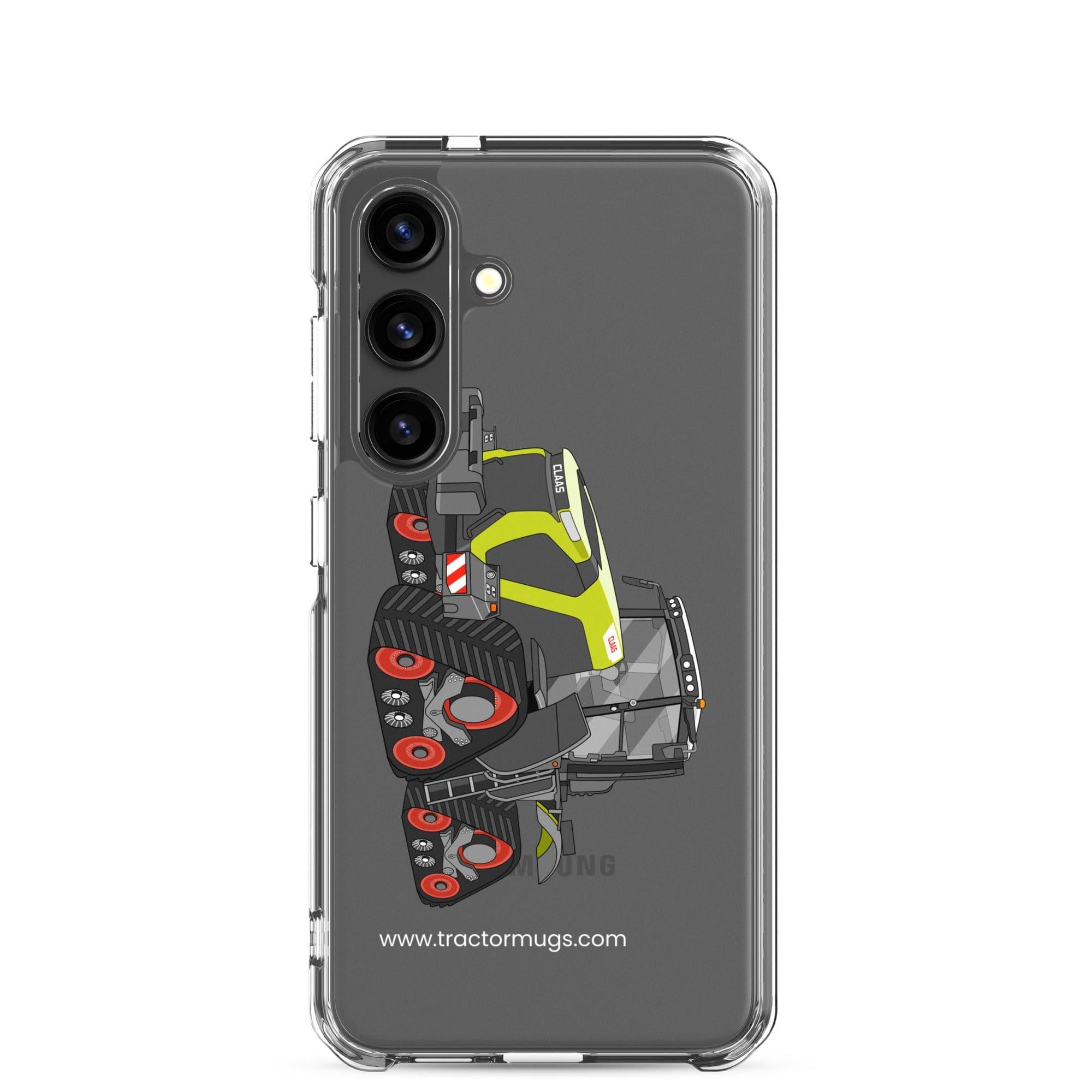 The Tractor Mugs Store Samsung Galaxy S24 Class Terion 12.650 Terra Trac | Clear Case for Samsung® Quality Farmers Merch