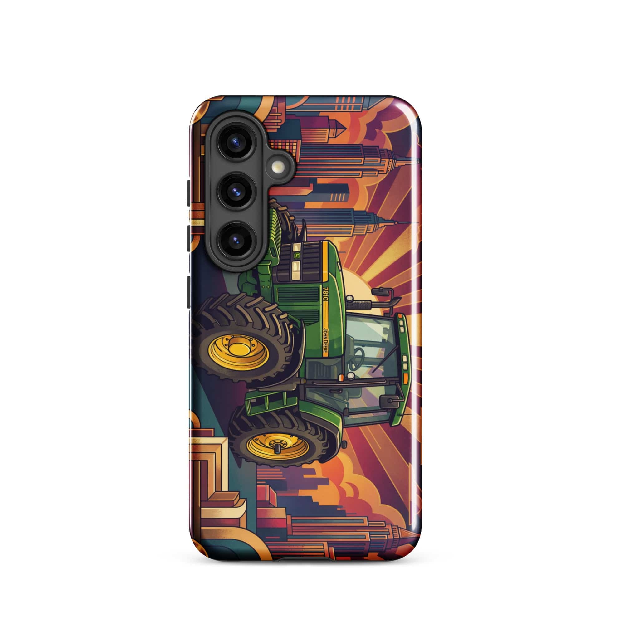 The Tractor Mugs Store Samsung Galaxy S24 John Deere 7810 | Art Deco Tough case for Samsung® Quality Farmers Merch