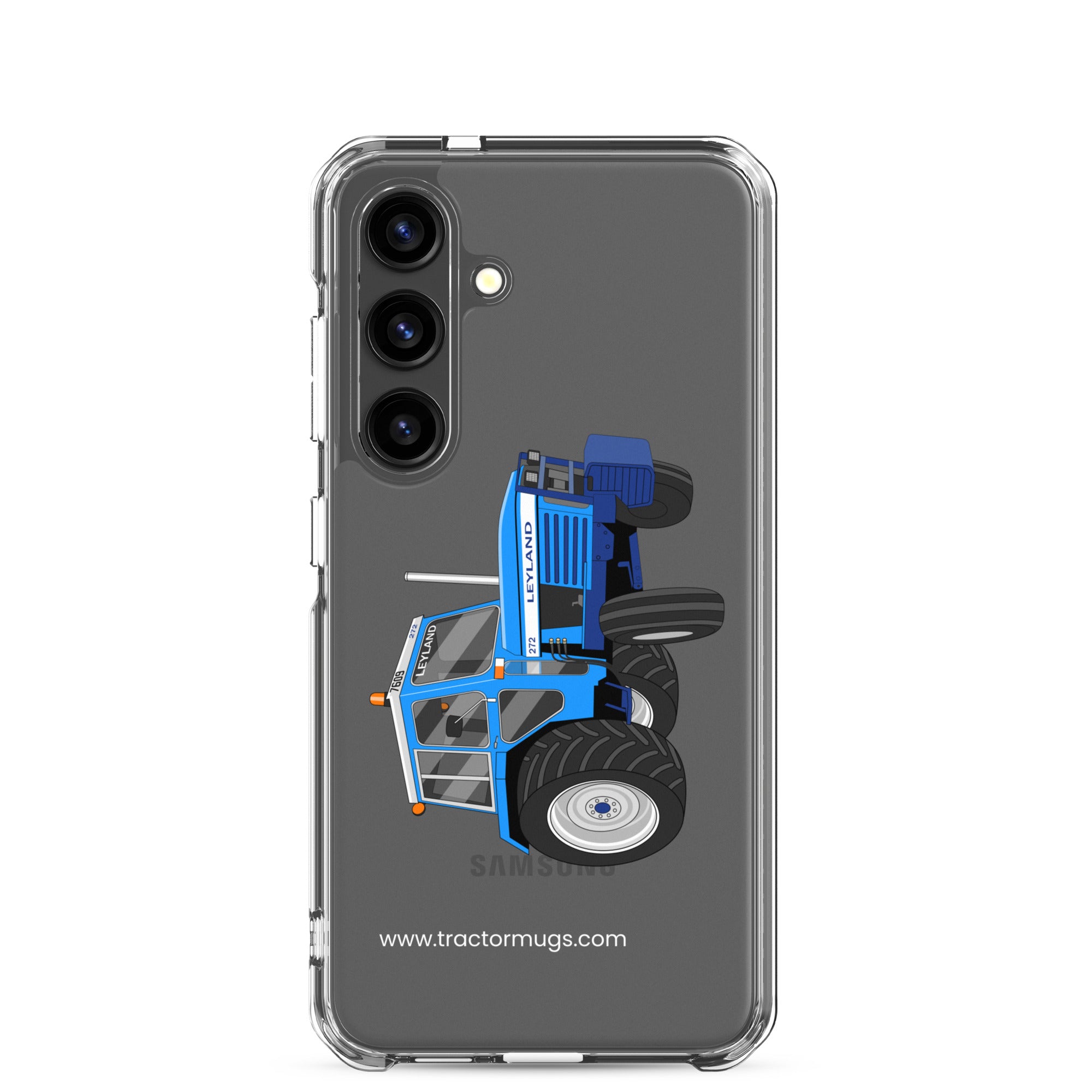 The Tractor Mugs Store Samsung Galaxy S24 Leyland 272 | Clear Case for Samsung® Quality Farmers Merch