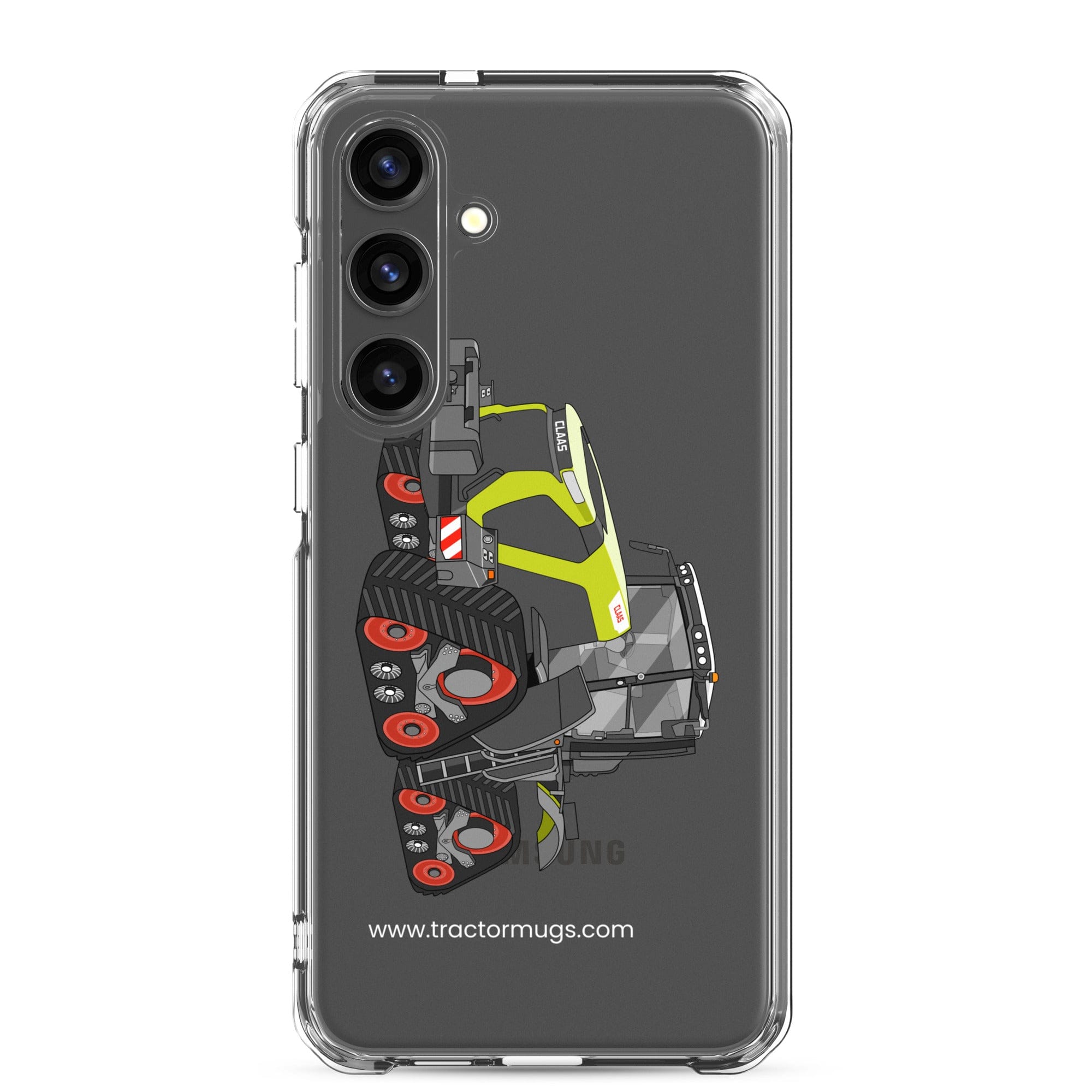 The Tractor Mugs Store Samsung Galaxy S24 Plus Class Terion 12.650 Terra Trac | Clear Case for Samsung® Quality Farmers Merch