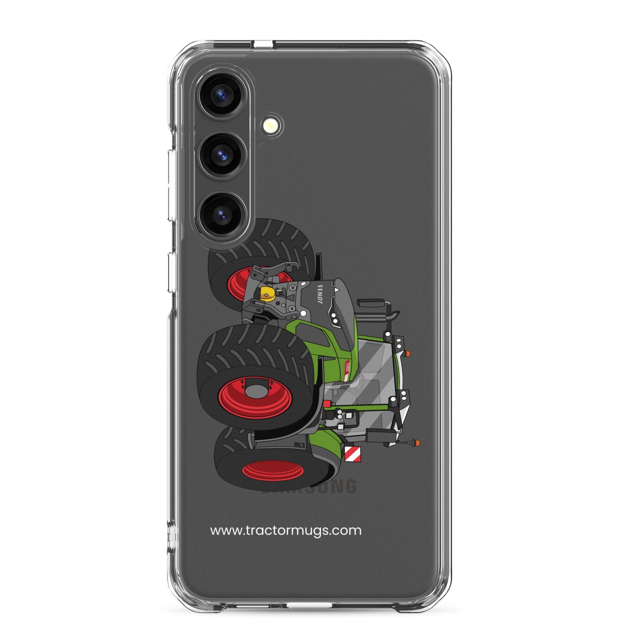 The Tractor Mugs Store Samsung Galaxy S24 Plus Fendt 942 Vario | Clear Case for Samsung® Quality Farmers Merch
