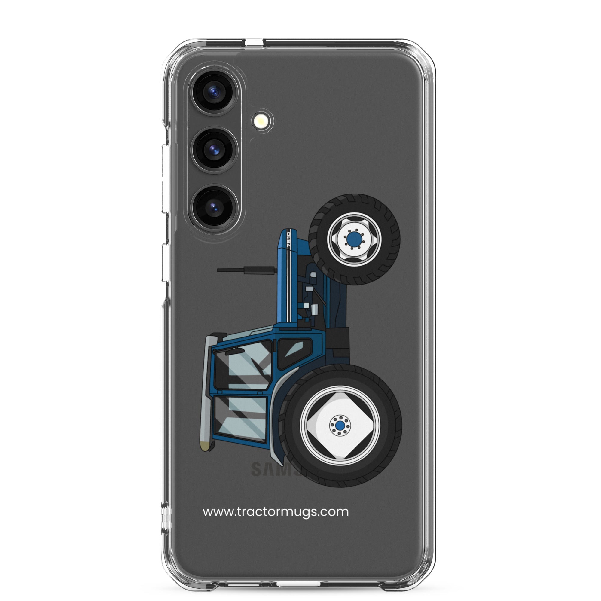 The Tractor Mugs Store Samsung Galaxy S24 Plus Ford 7810 | Clear Case for Samsung® Quality Farmers Merch
