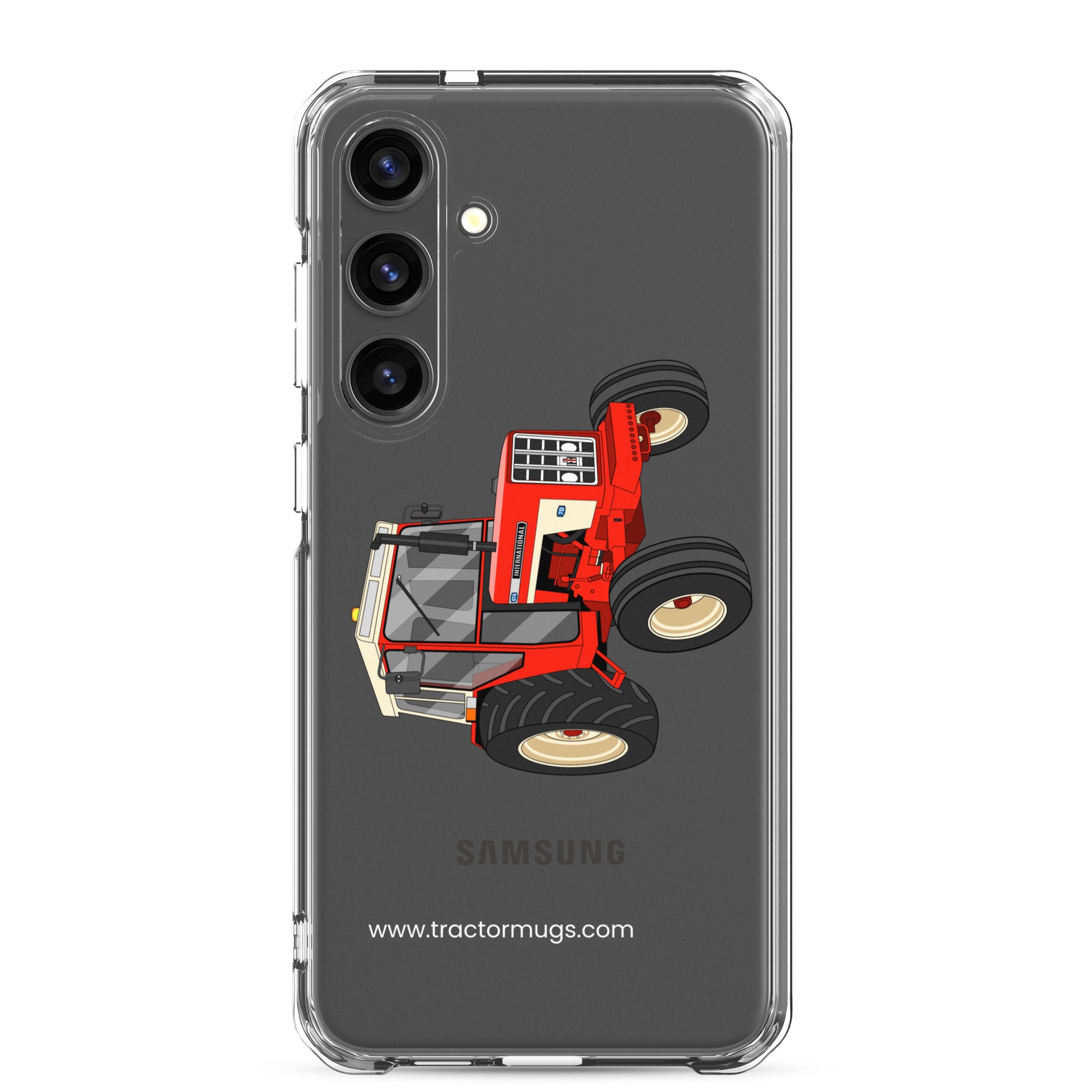 The Tractor Mugs Store Samsung Galaxy S24 Plus International 674 | Clear Case for Samsung® Quality Farmers Merch