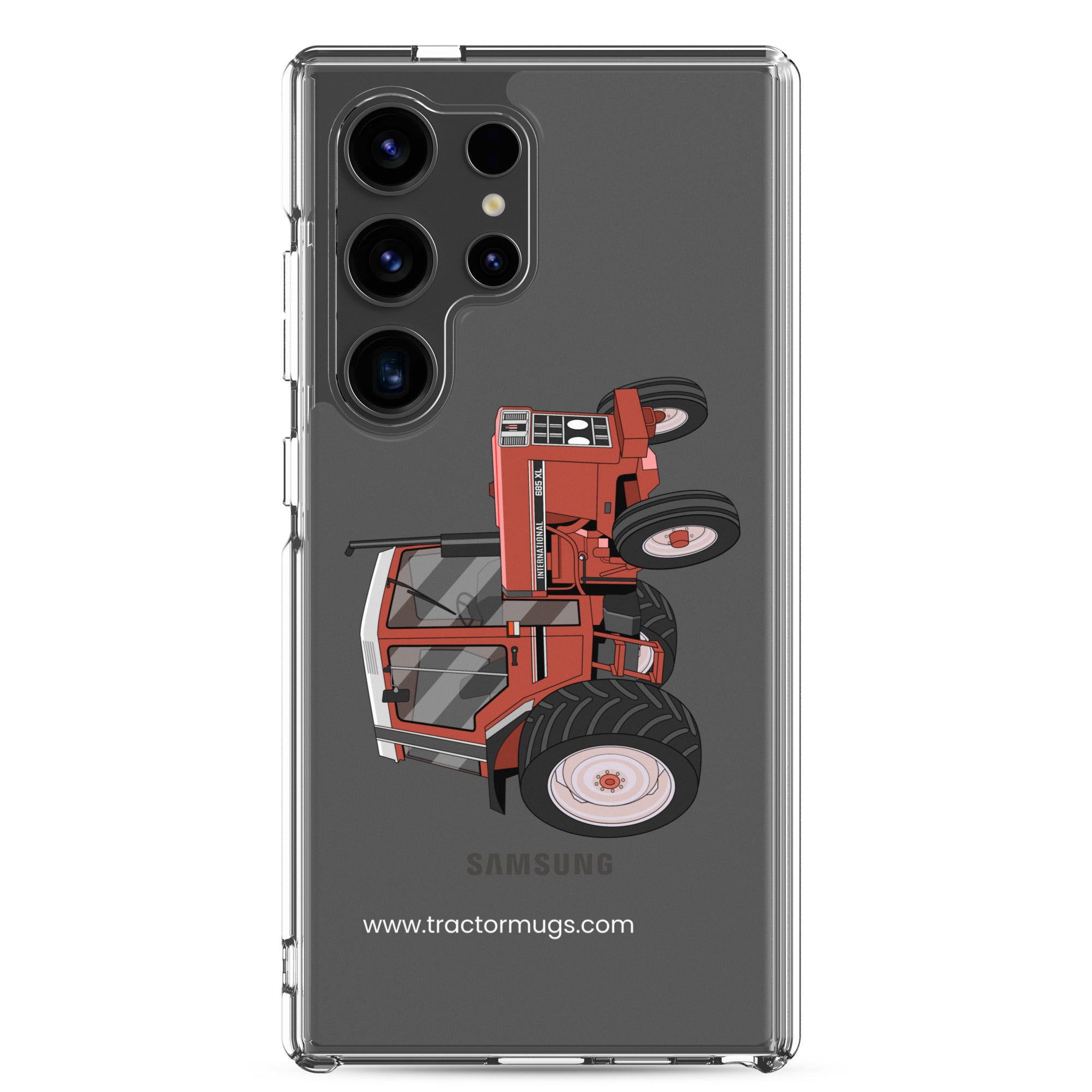 The Tractor Mugs Store Samsung Galaxy S24 Ultra Case 685 XL | Clear Case for Samsung® Quality Farmers Merch