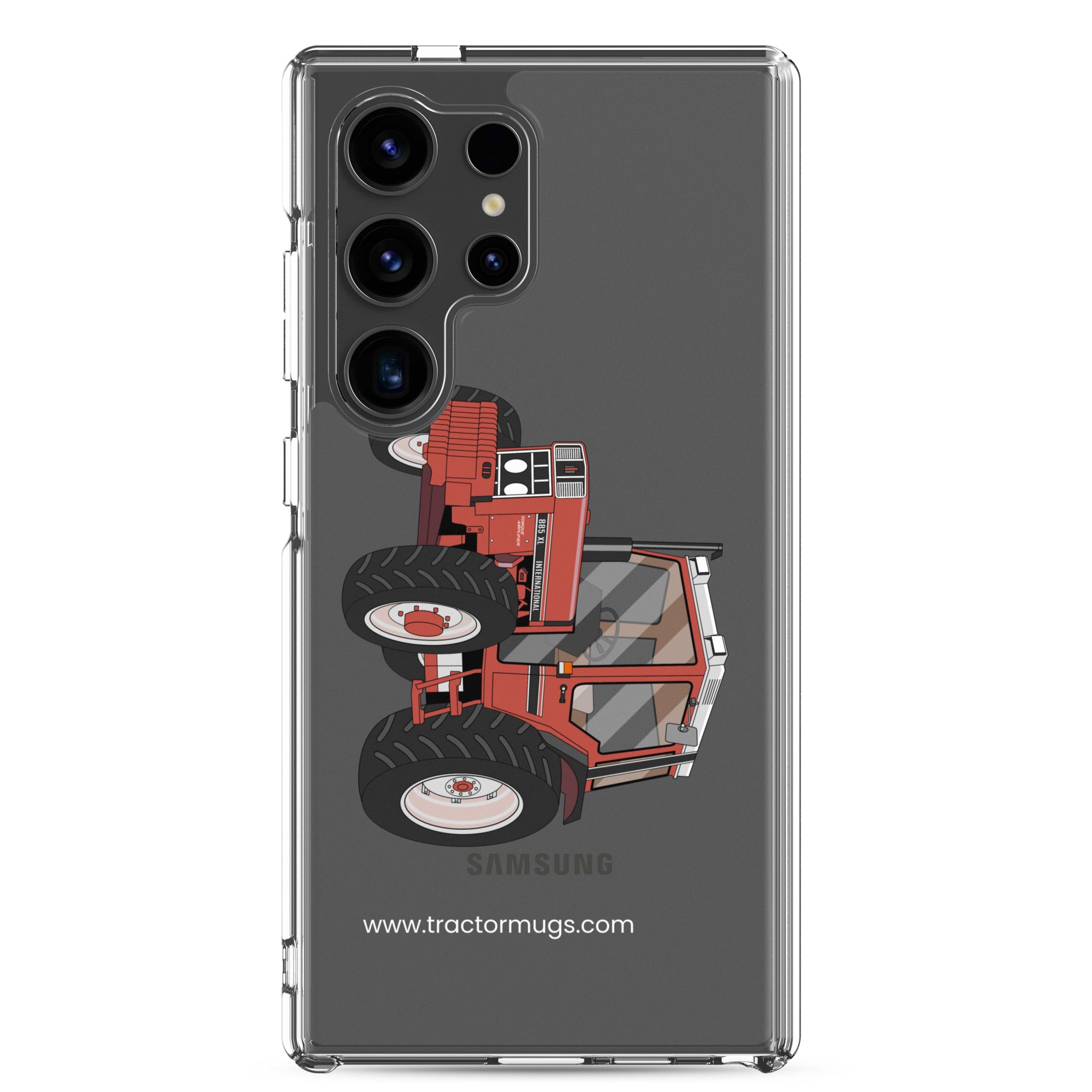 The Tractor Mugs Store Samsung Galaxy S24 Ultra Case 885 XL | Clear Case for Samsung® Quality Farmers Merch