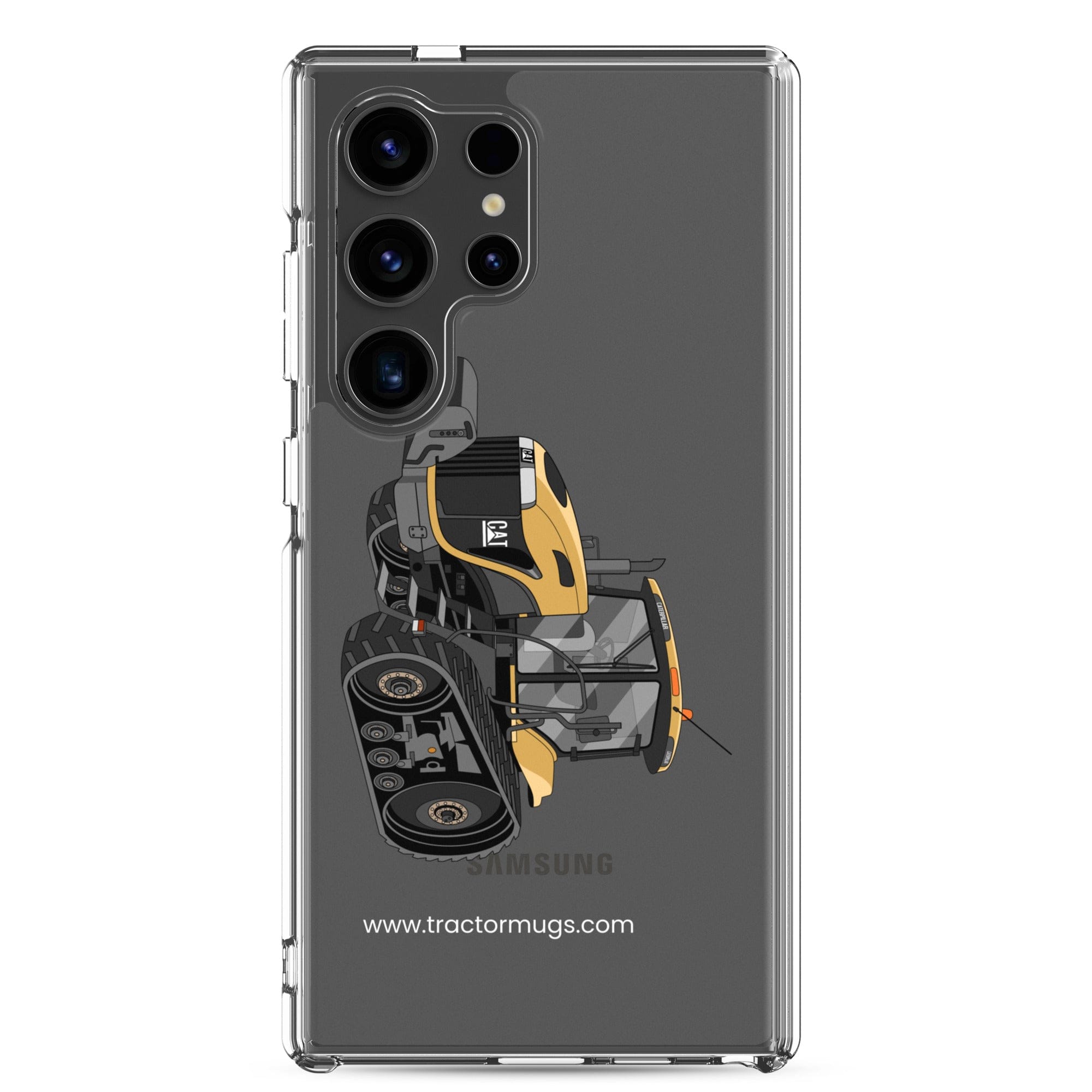 The Tractor Mugs Store Samsung Galaxy S24 Ultra Challenger NT765A Crawler | Clear Case for Samsung® Quality Farmers Merch