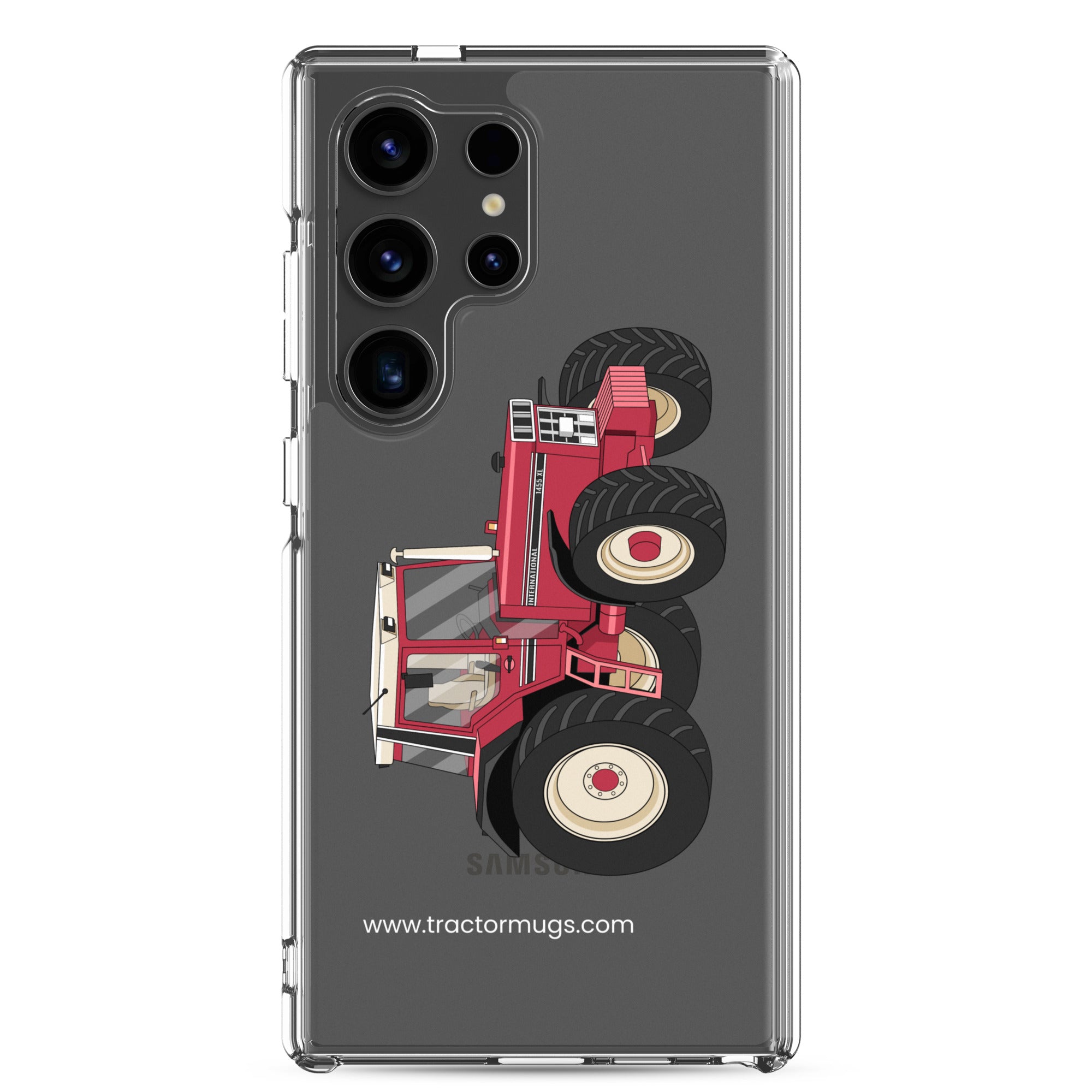 The Tractor Mugs Store Samsung Galaxy S24 Ultra IHC 1455 XL | Clear Case for Samsung® Quality Farmers Merch