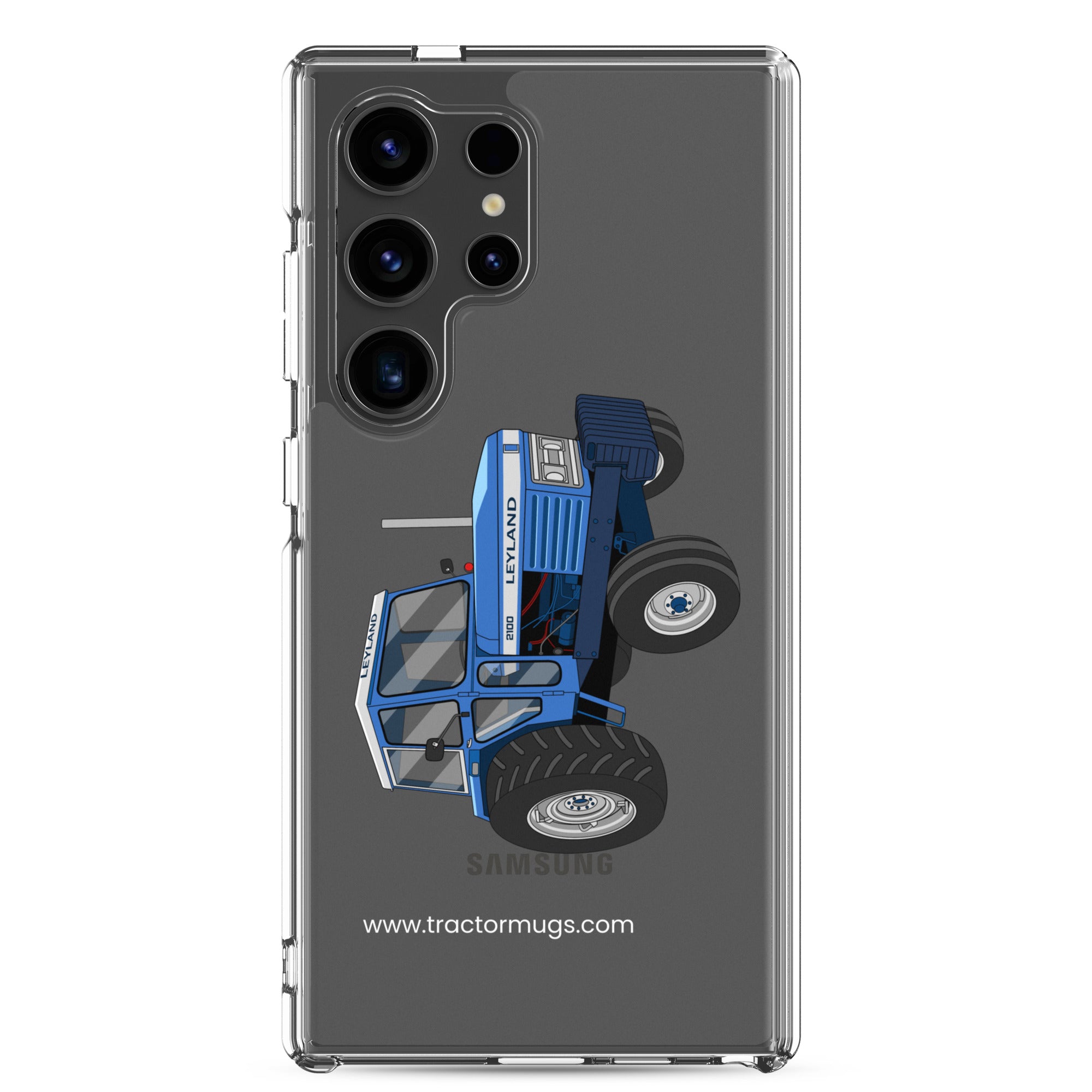 The Tractor Mugs Store Samsung Galaxy S24 Ultra Leyland 2100 | Clear Case for Samsung® Quality Farmers Merch