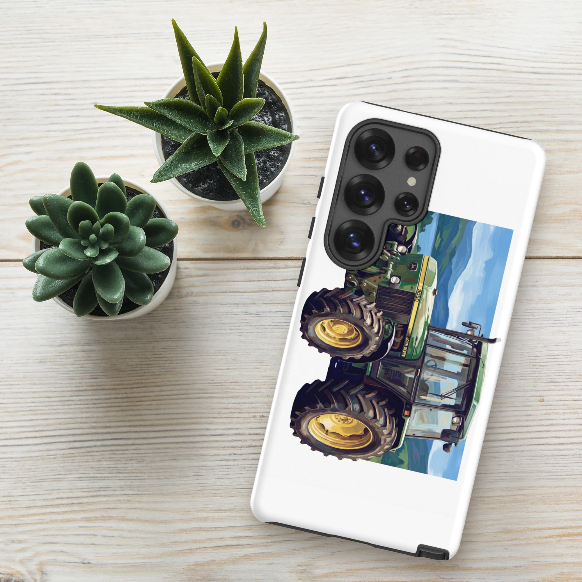 The Tractor Mugs Store Samsung Galaxy S25 Ultra John Deere 3050 | Splash Art Tough case for Samsung® Quality Farmers Merch