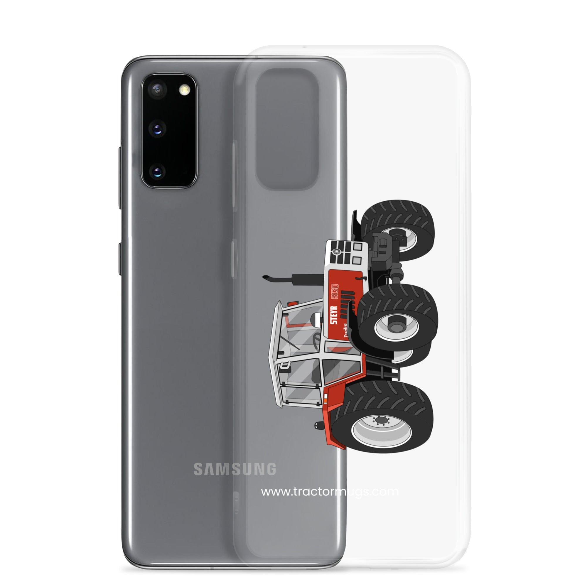 The Tractor Mugs Store Steyr 8130 | Clear Case for Samsung® Quality Farmers Merch