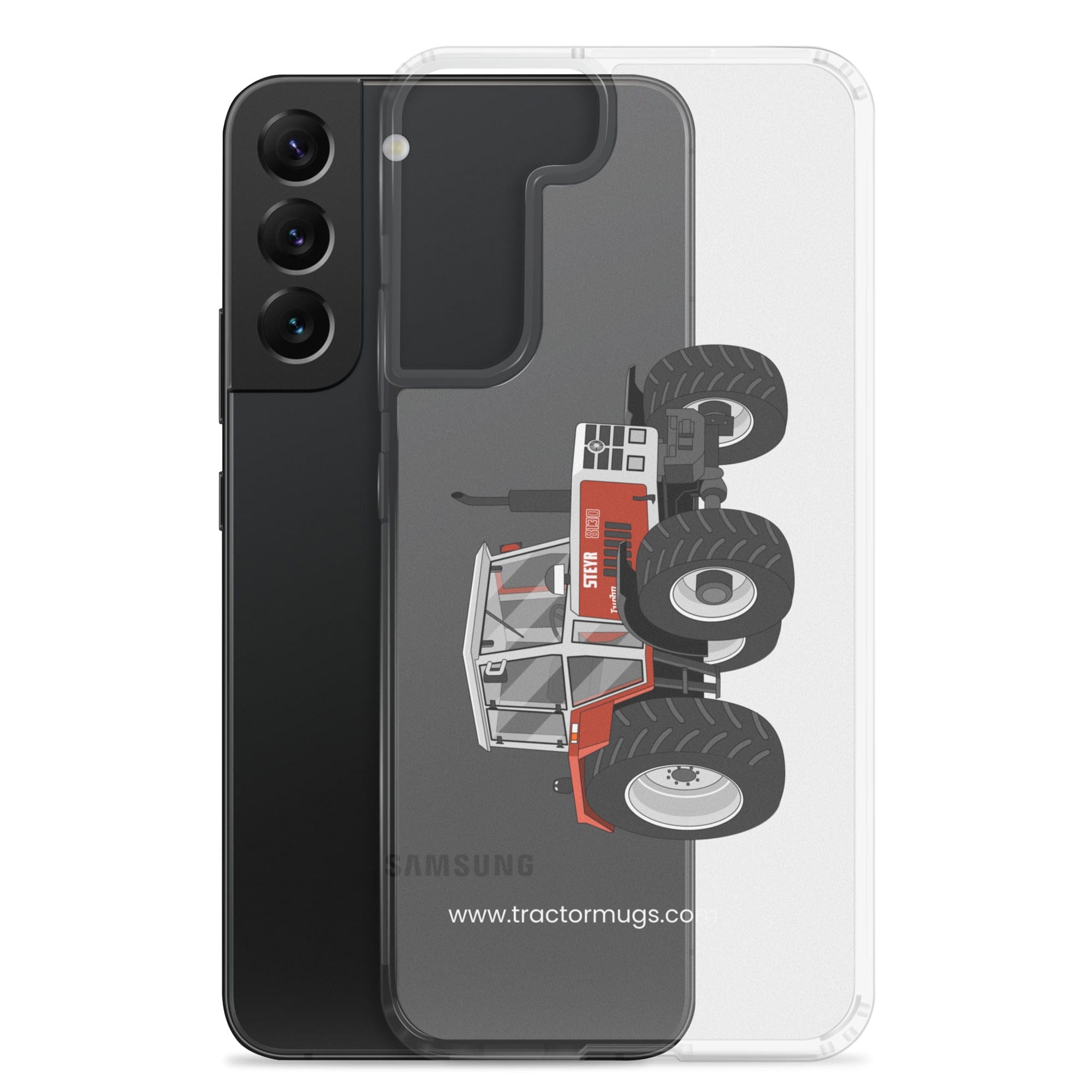 The Tractor Mugs Store Steyr 8130 | Clear Case for Samsung® Quality Farmers Merch
