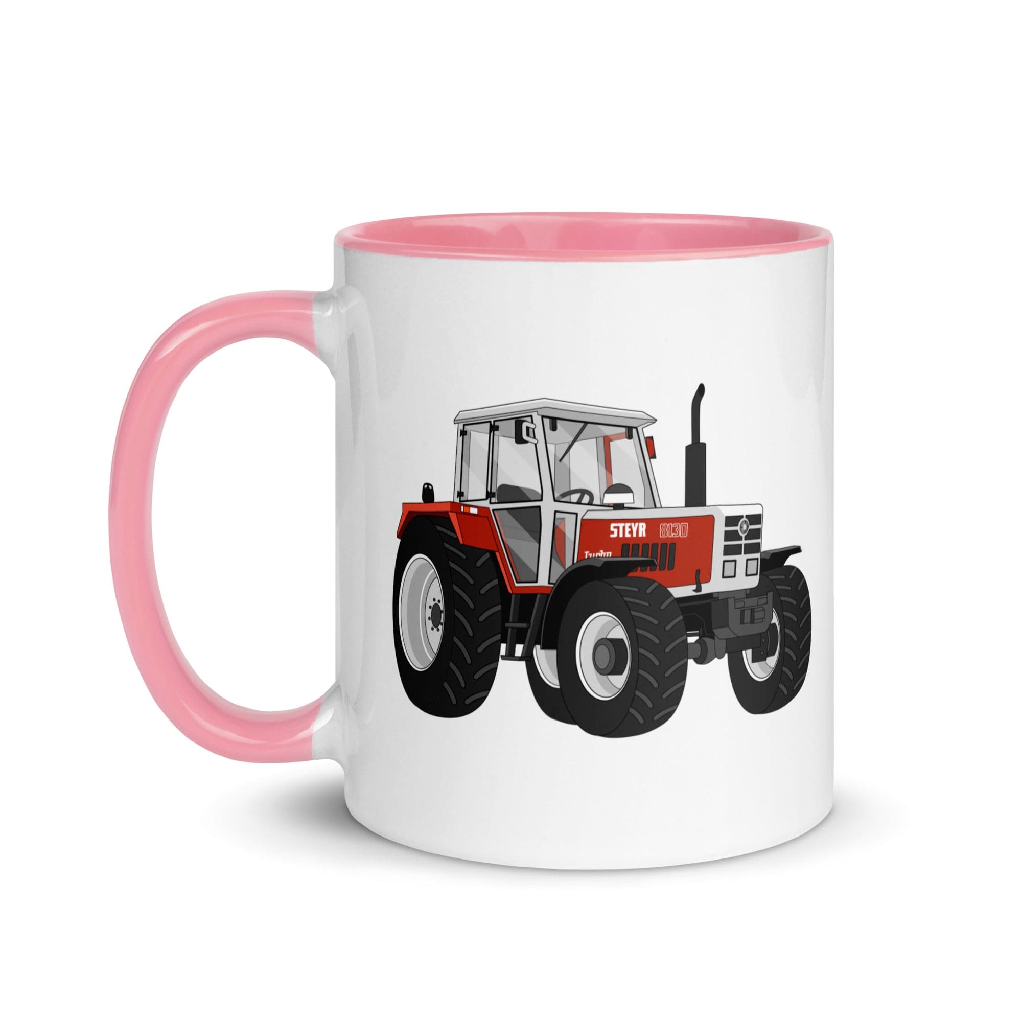 The Tractor Mugs Store Steyr 8130 | Mug with Color Inside Quality Farmers Merch