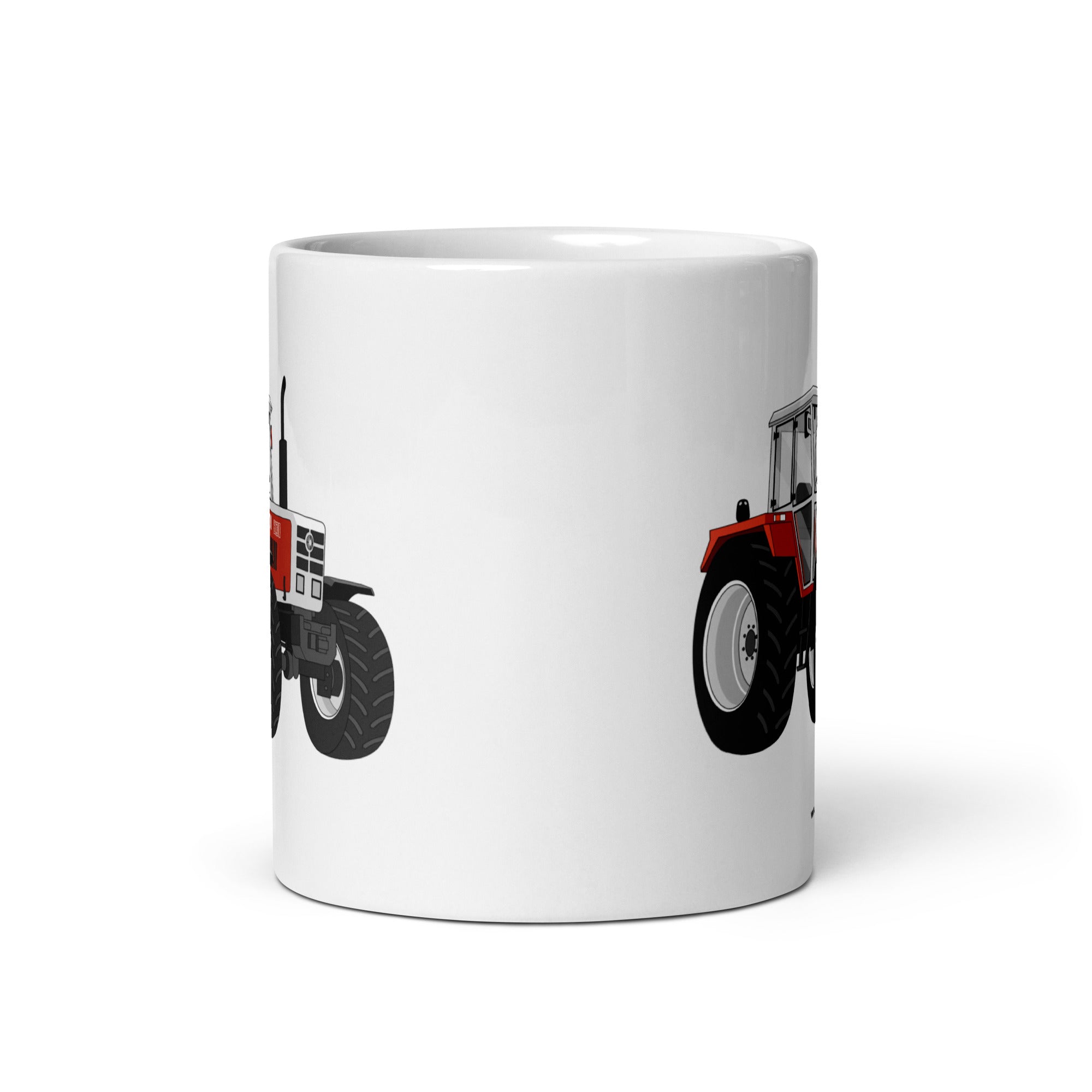 The Tractor Mugs Store Steyr 8130 | White glossy mug Quality Farmers Merch