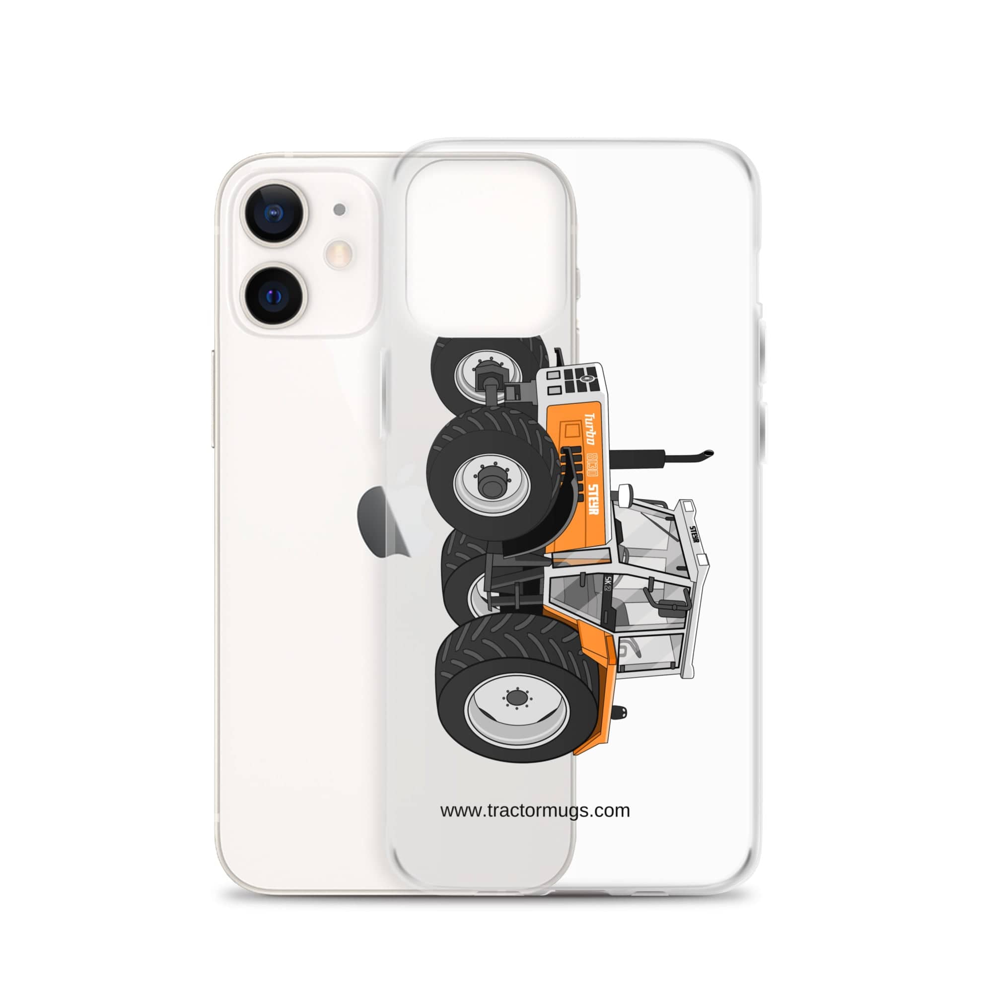The Tractor Mugs Store Steyr SK 8130 Kommunal | Clear Case for iPhone® Quality Farmers Merch