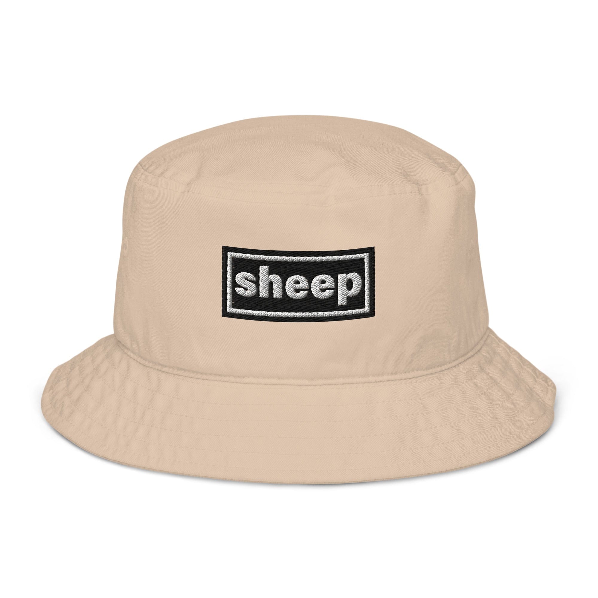 The Tractor Mugs Store Stone Oasis Style Sheep | Organic bucket hat Quality Farmers Merch