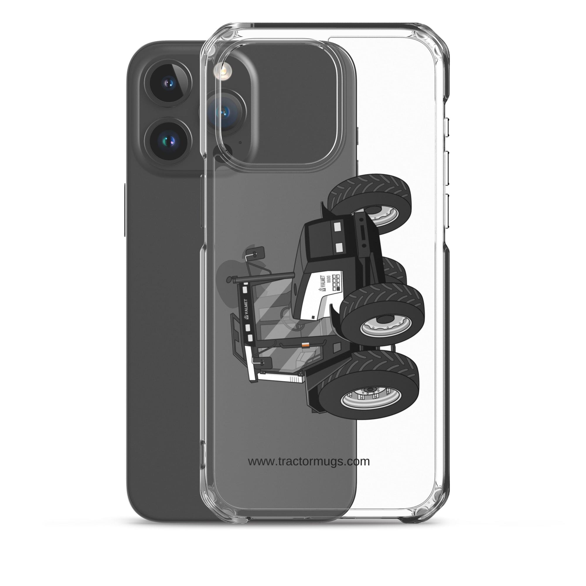 The Tractor Mugs Store Valmet Mega 8600 | Clear Case for iPhone® Quality Farmers Merch