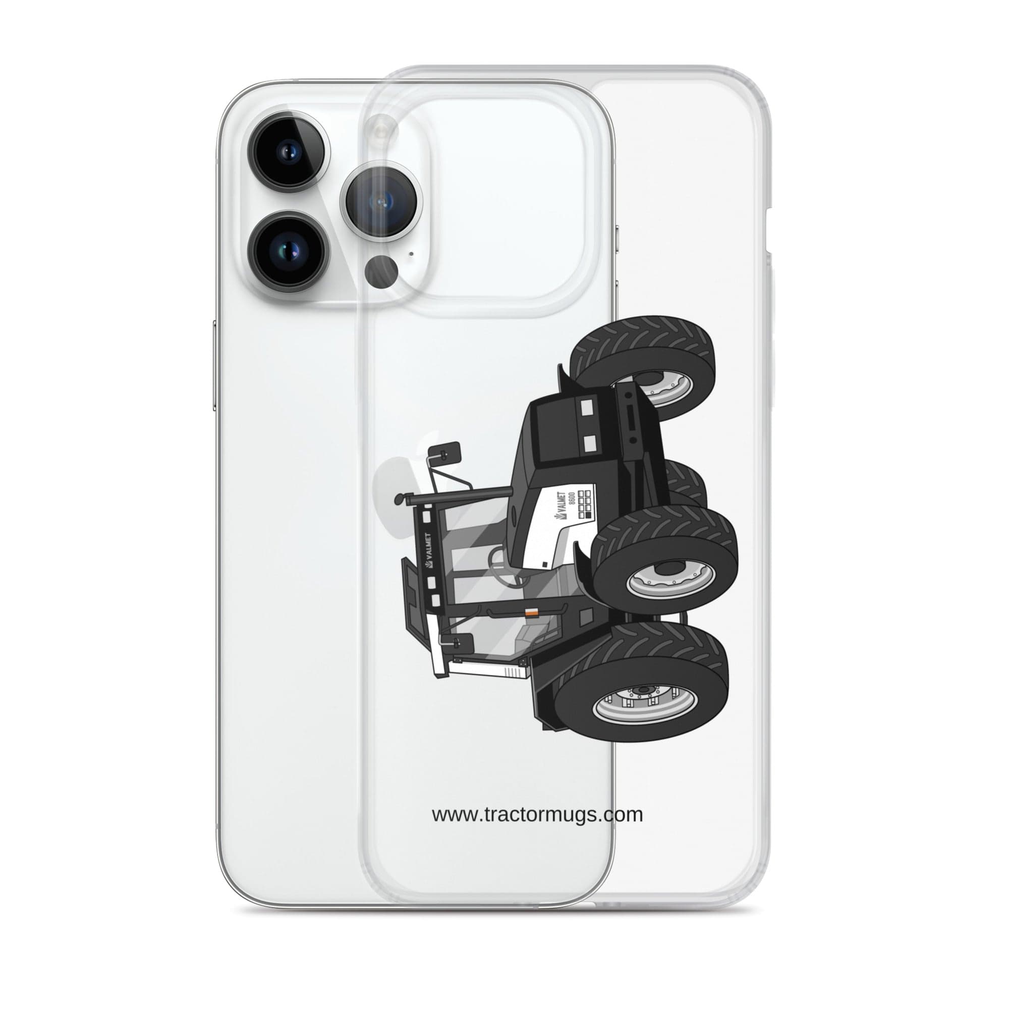 The Tractor Mugs Store Valmet Mega 8600 | Clear Case for iPhone® Quality Farmers Merch