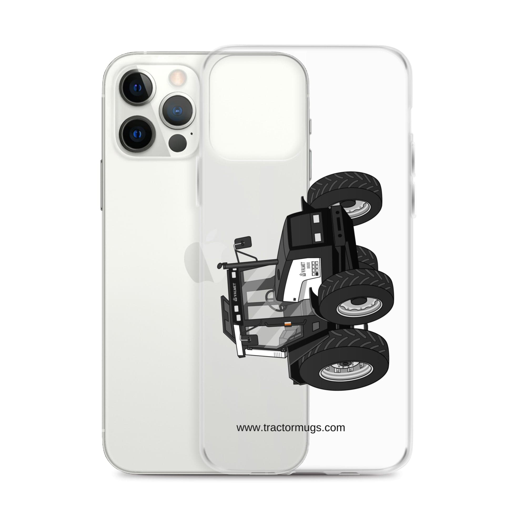The Tractor Mugs Store Valmet Mega 8600 | Clear Case for iPhone® Quality Farmers Merch
