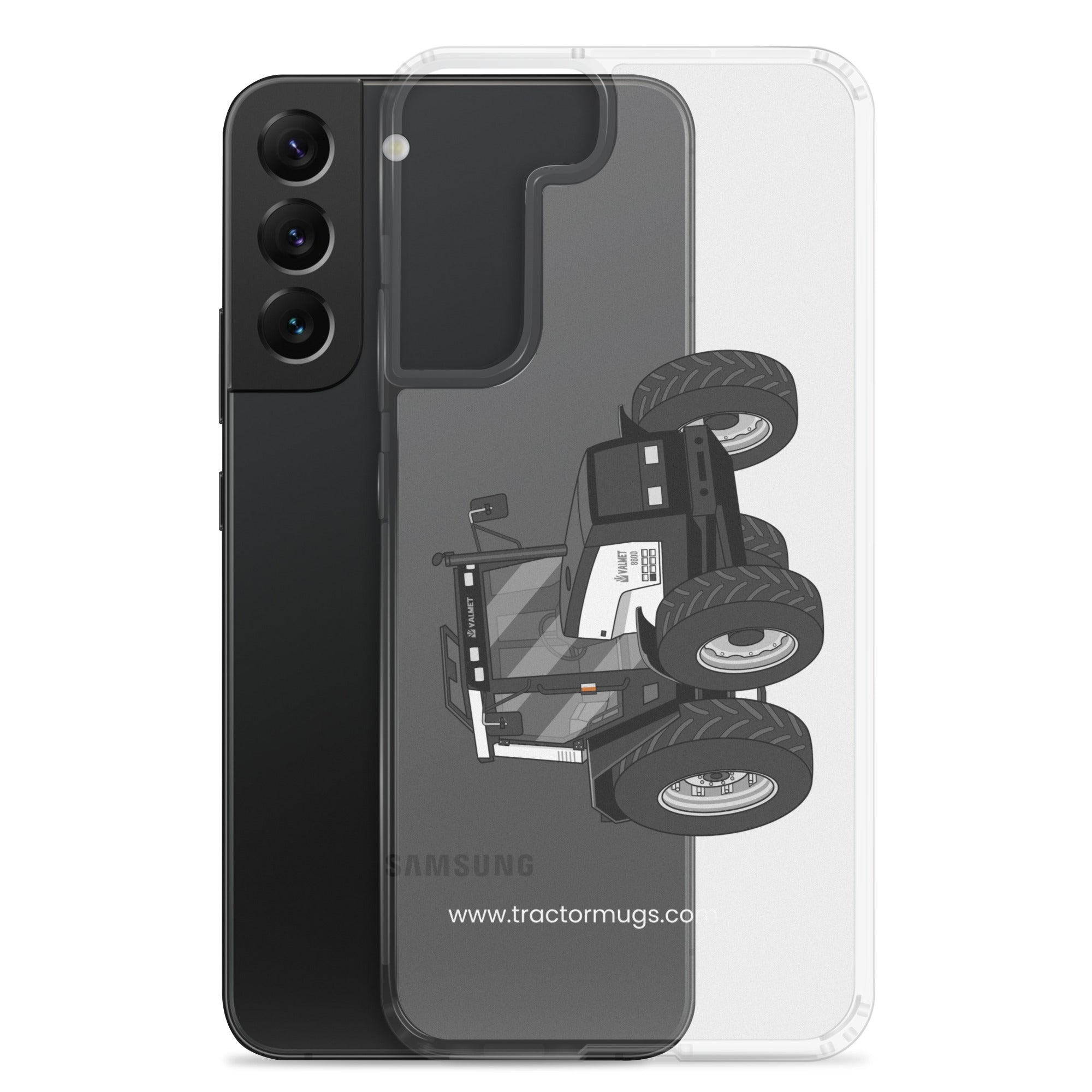The Tractor Mugs Store Valmet Mega 8600 | Clear Case for Samsung® Quality Farmers Merch