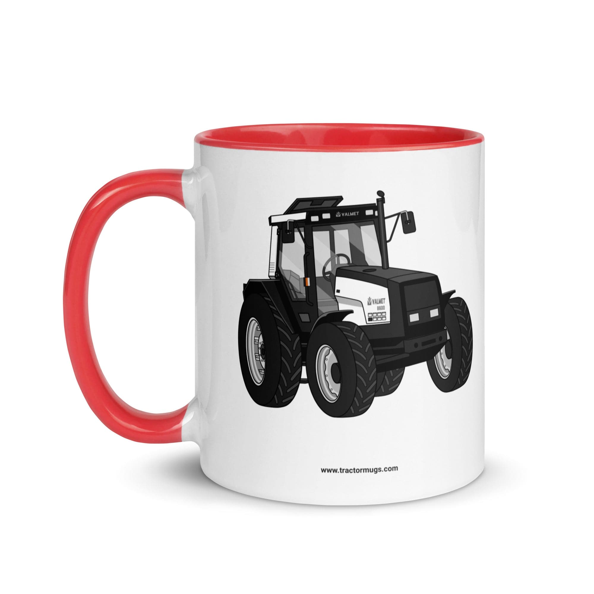 The Tractor Mugs Store Valmet Mega 8600 | Mug with Color Inside Quality Farmers Merch